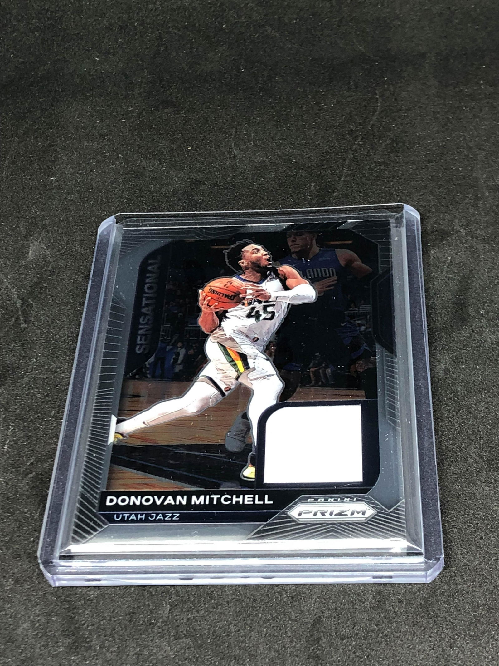 Donovan Mitchell Panini Prizm Relic (1 of 1)