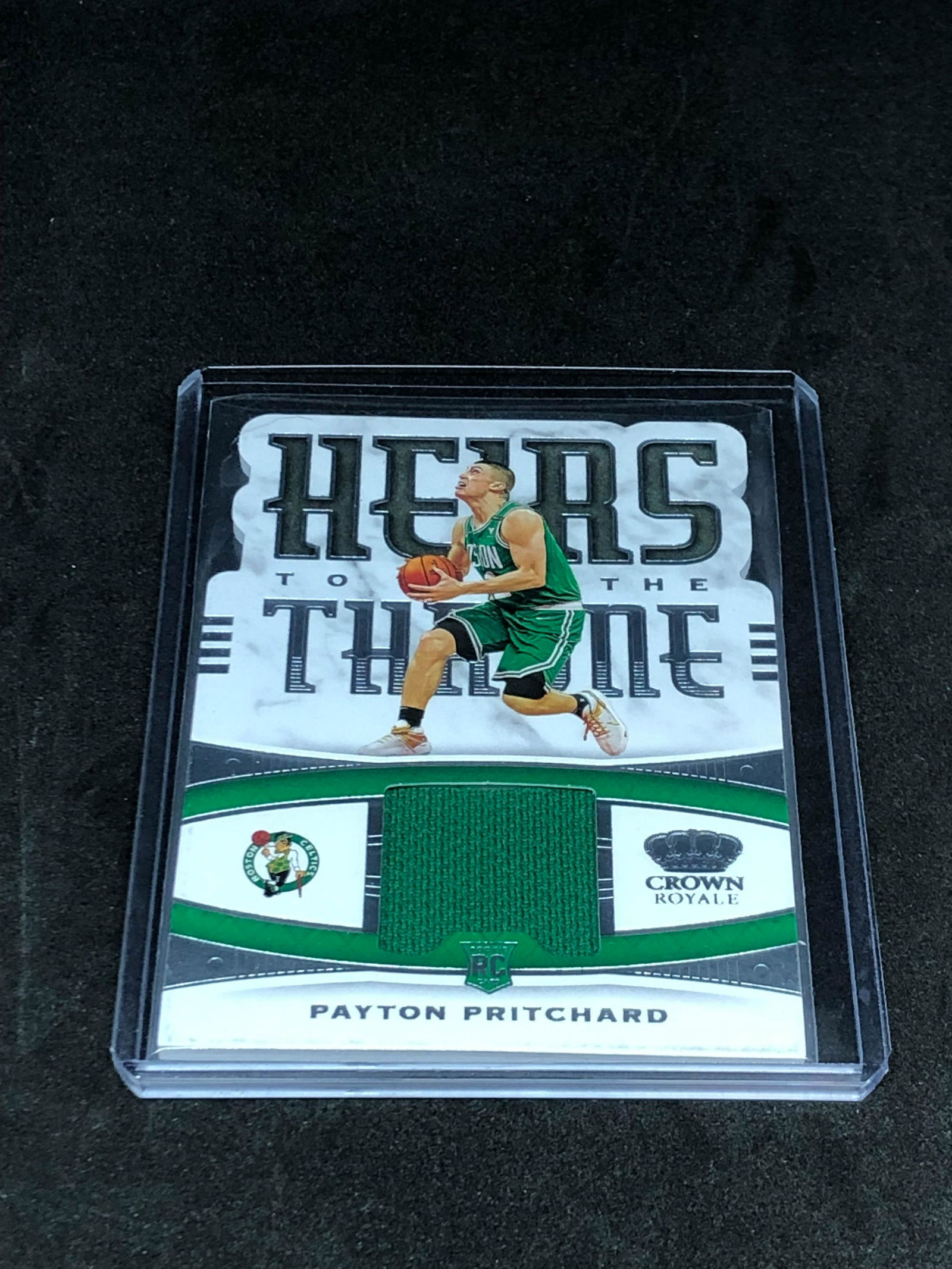 Payton Pritchard Panini Crown Royale Rookie Relic (1 of 1)