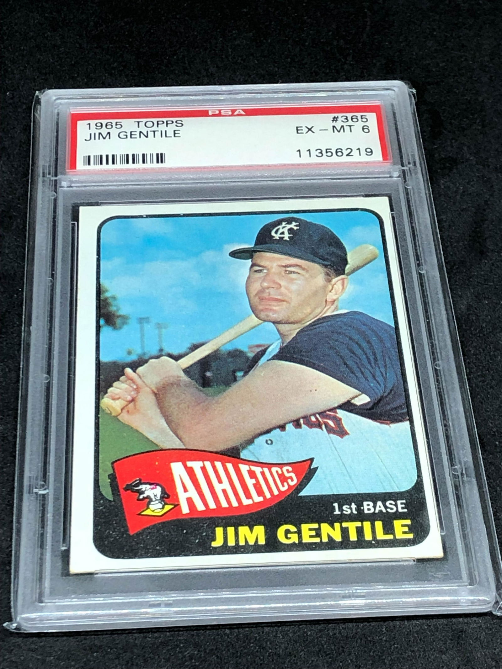 1965 Topps Jim Gentile PSA 6 (1 of 1)