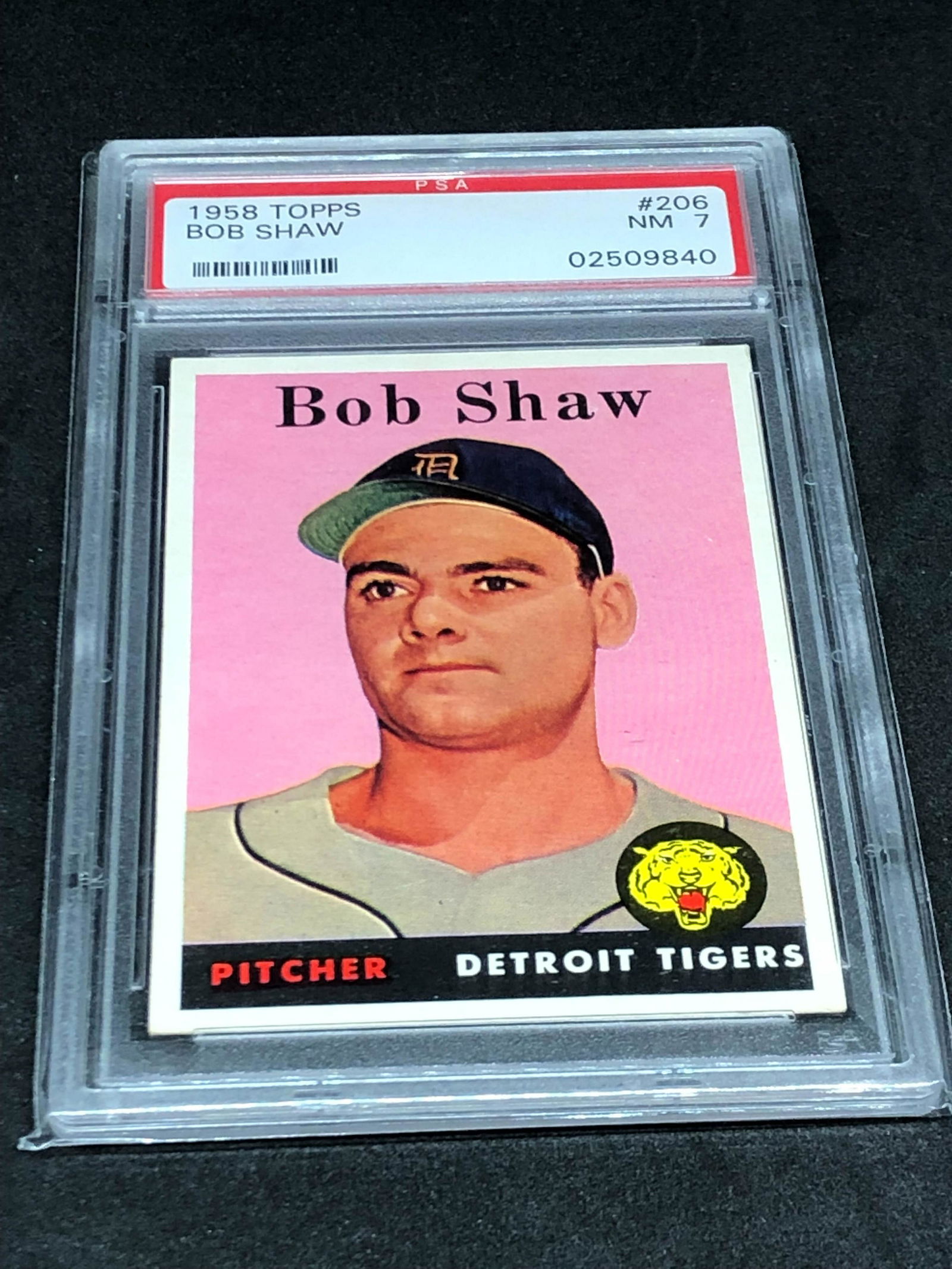 1958 Topps Bob Shaw PSA 7 (1 of 1)