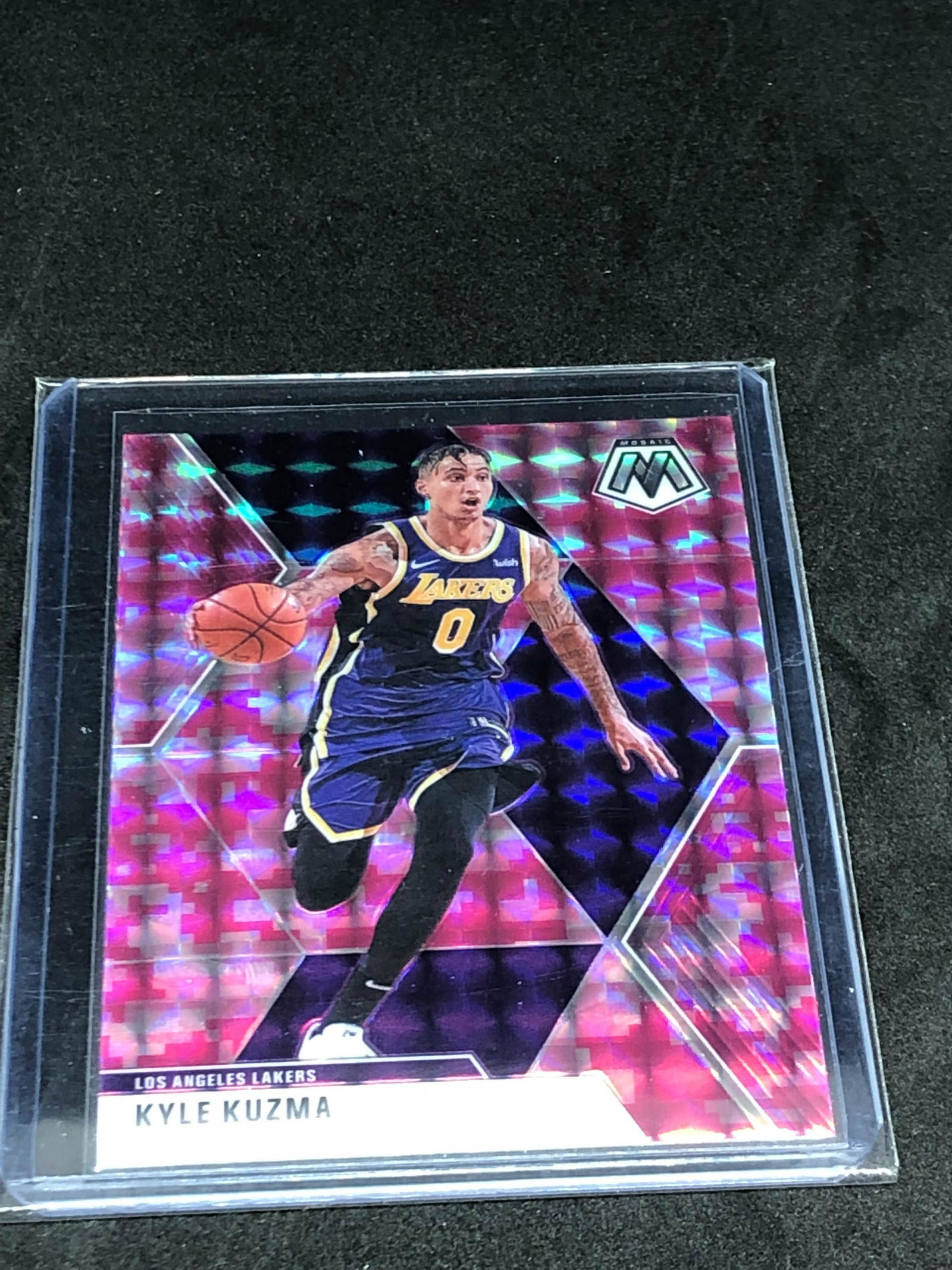 Kyle Kuzma Panini Mosaic Pink (1 of 1)
