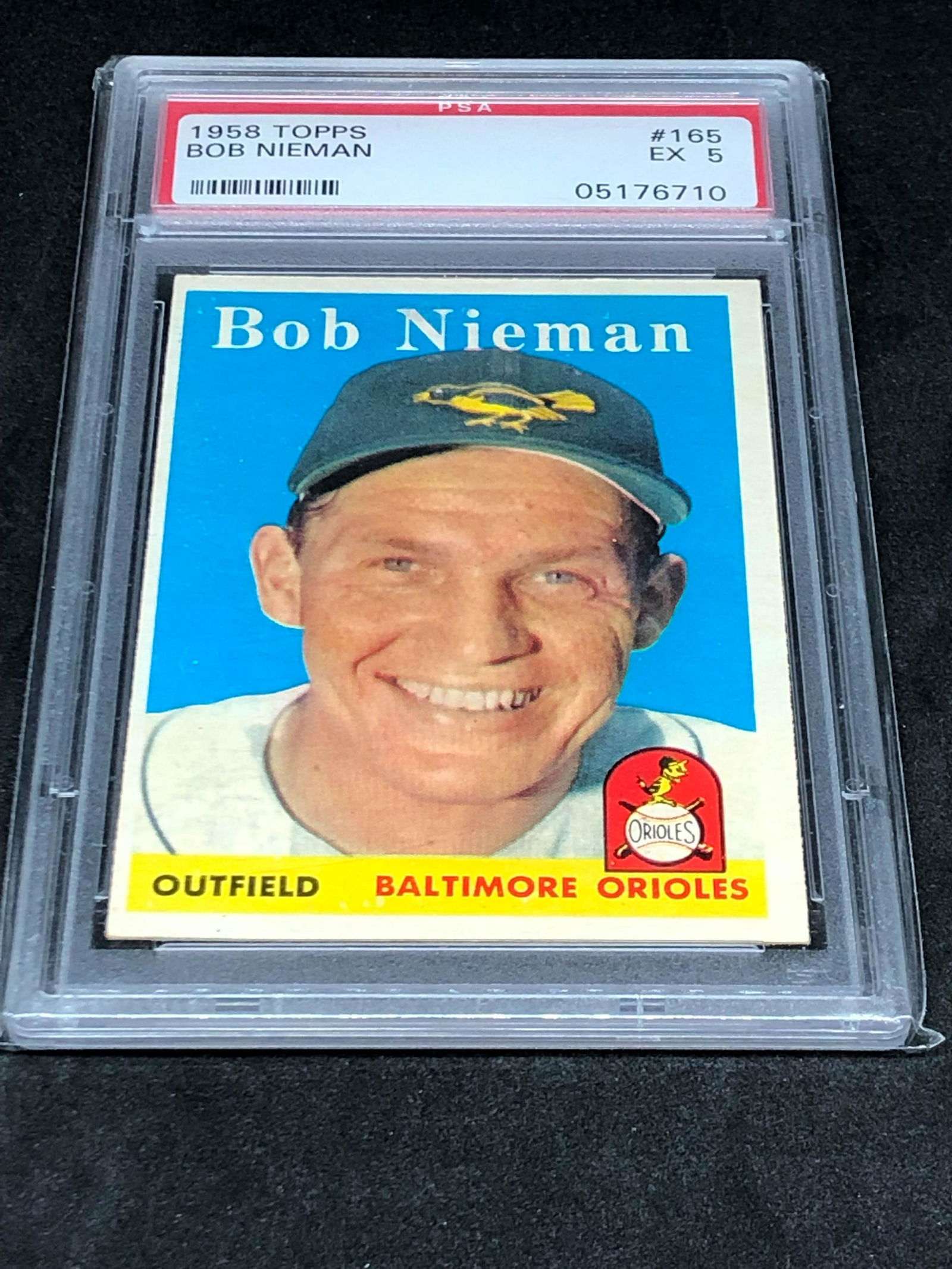 1958 Topps Bob Nieman PSA 5 (1 of 1)