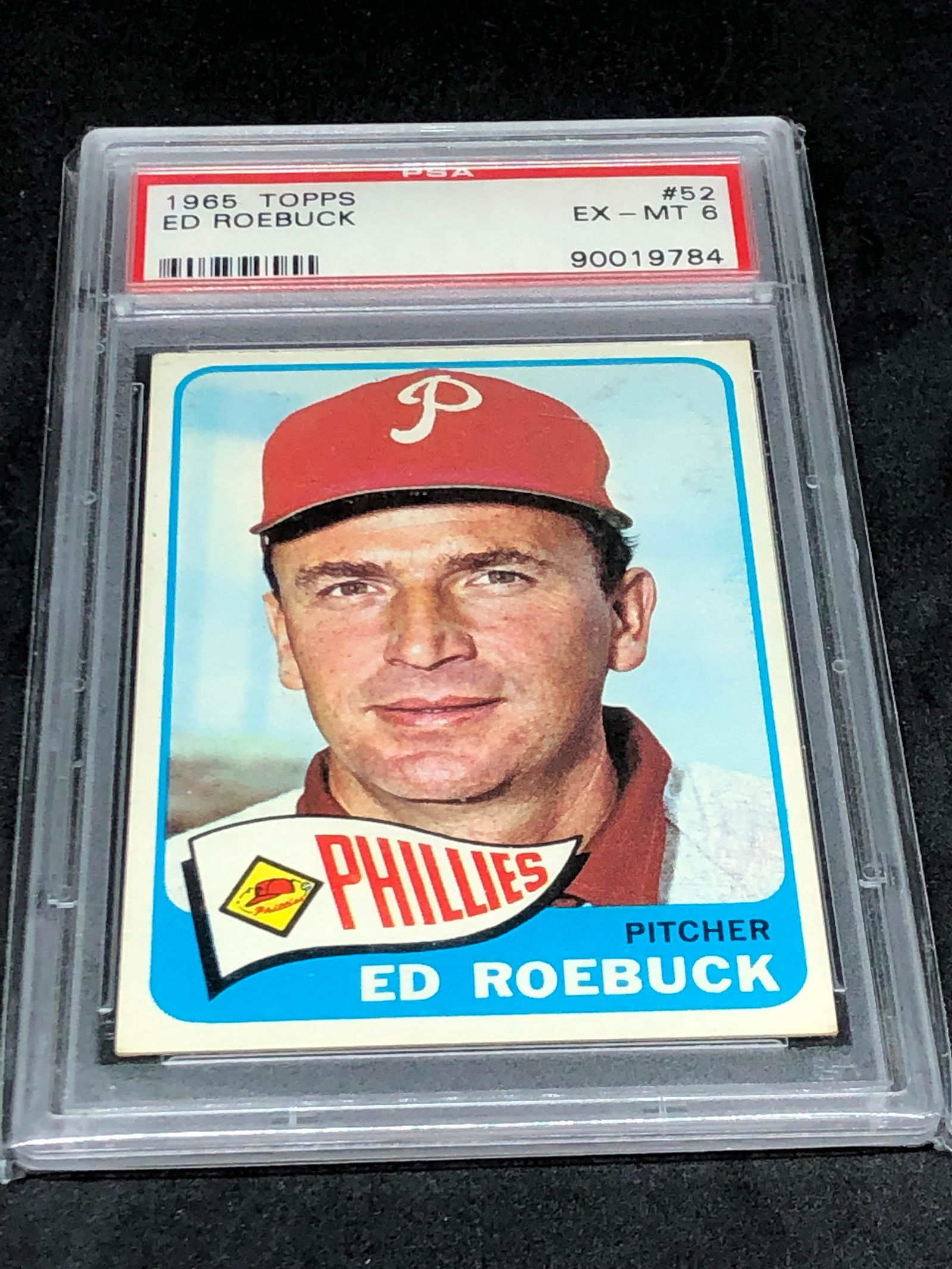 1965 Topps Ed Roebuck PSA 6 (1 of 1)