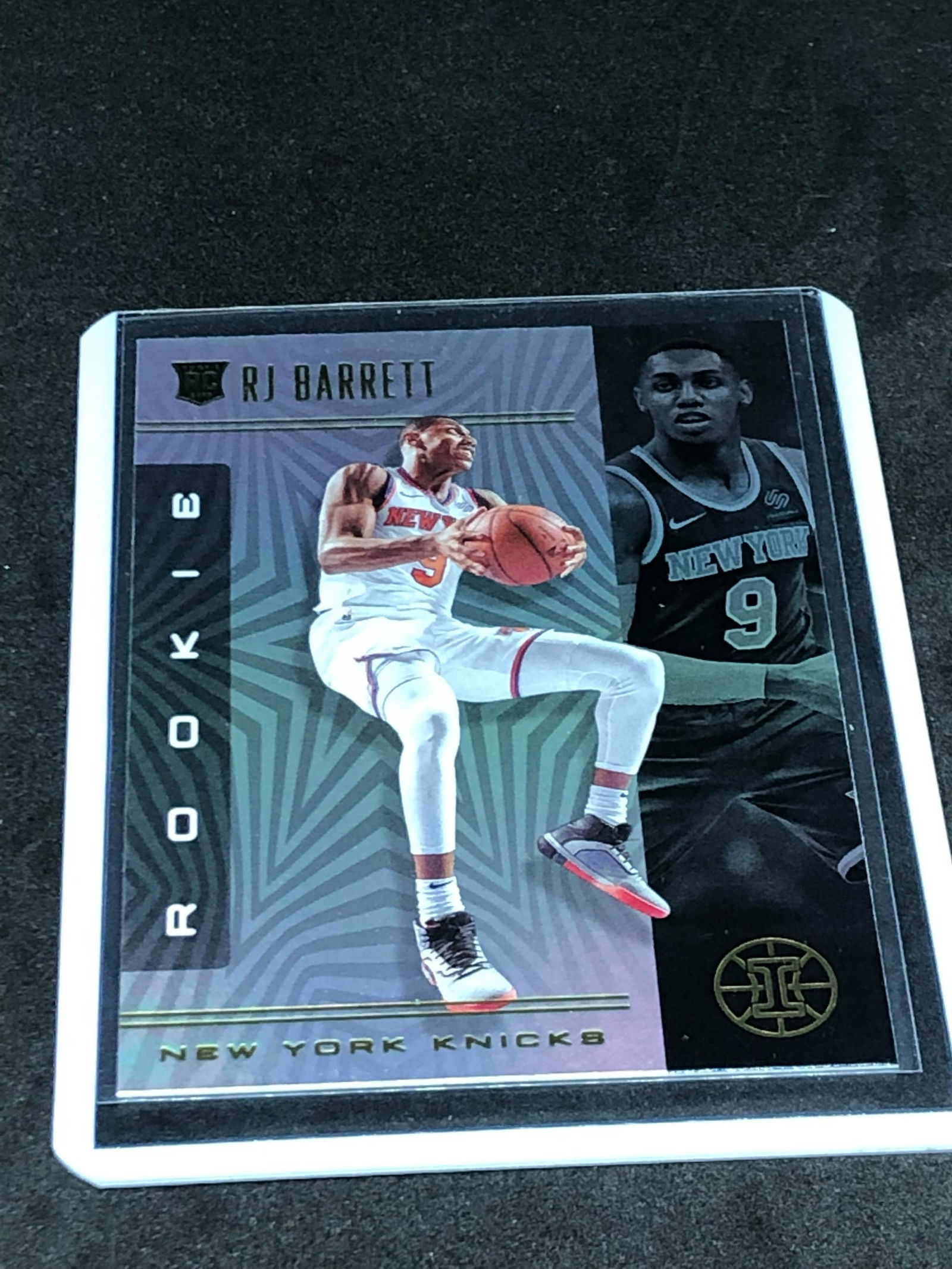 RJ Barrett Panini Illusions Rookie (1 of 1)