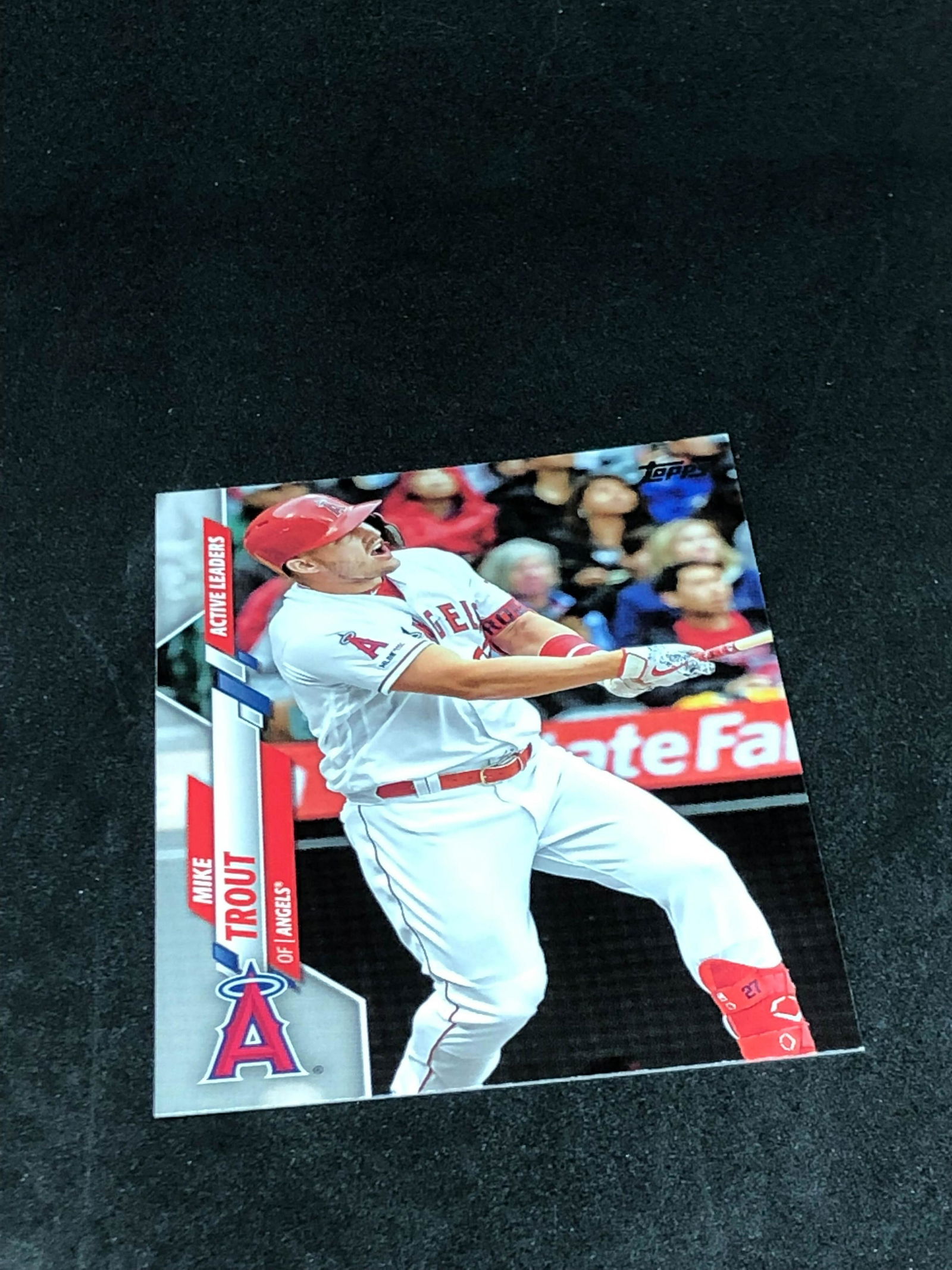 Mike Trout topps Baseball Card (1 of 1)