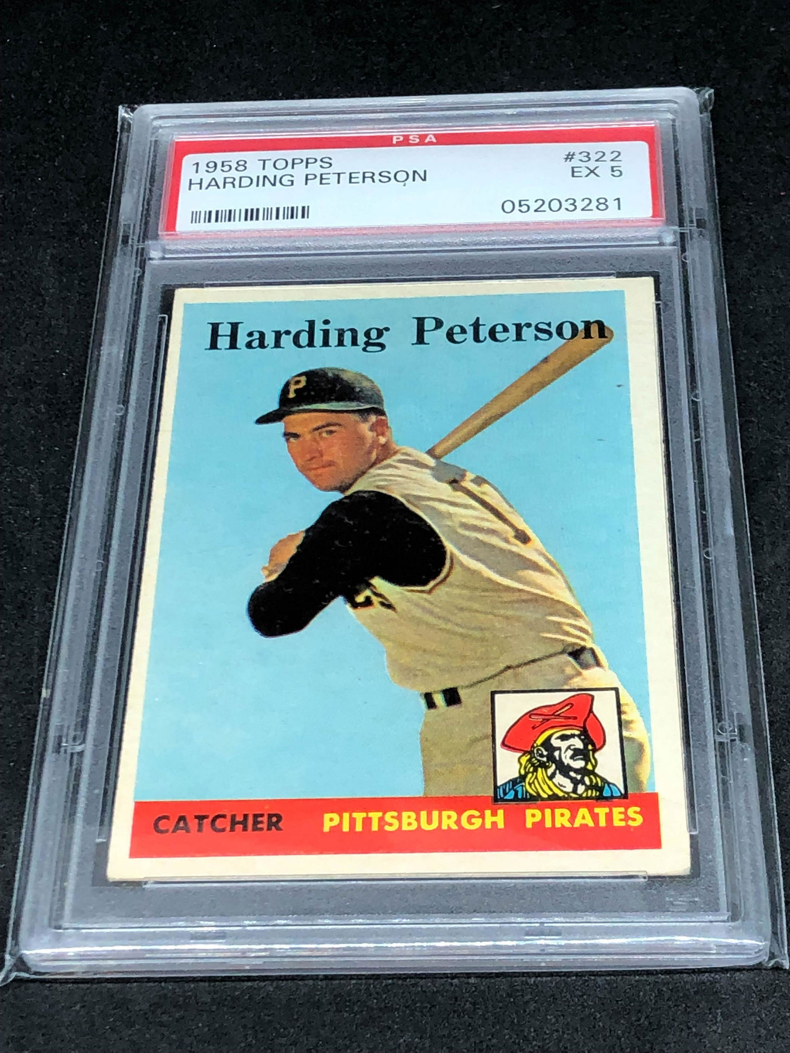 1958 Topps Harding Peterson PSA 5 (1 of 1)