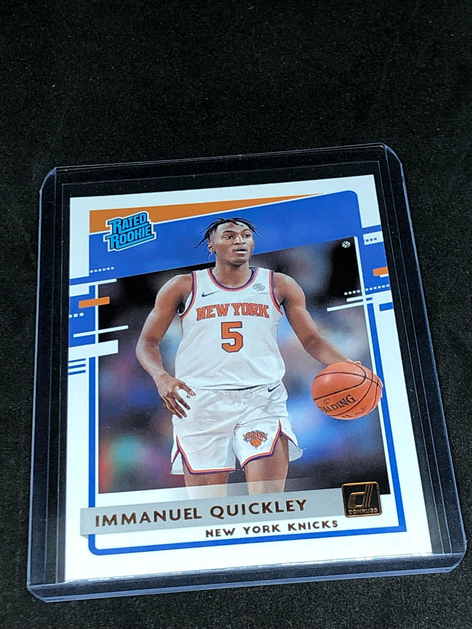 Immanuel Quickley Donruss Rated Rookie (1 of 1)