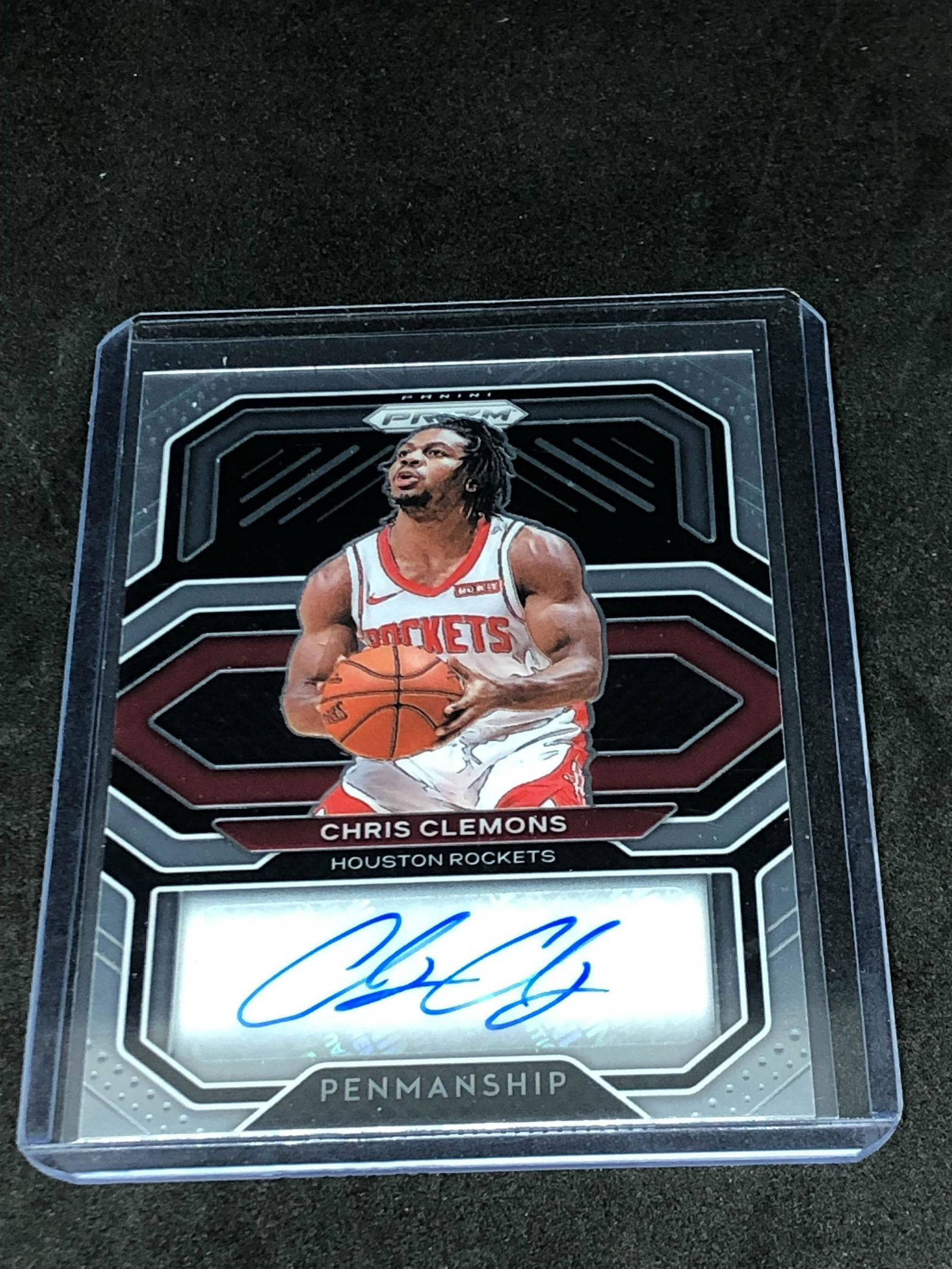 Chris Clemons Panini Prizm Auto (1 of 1)