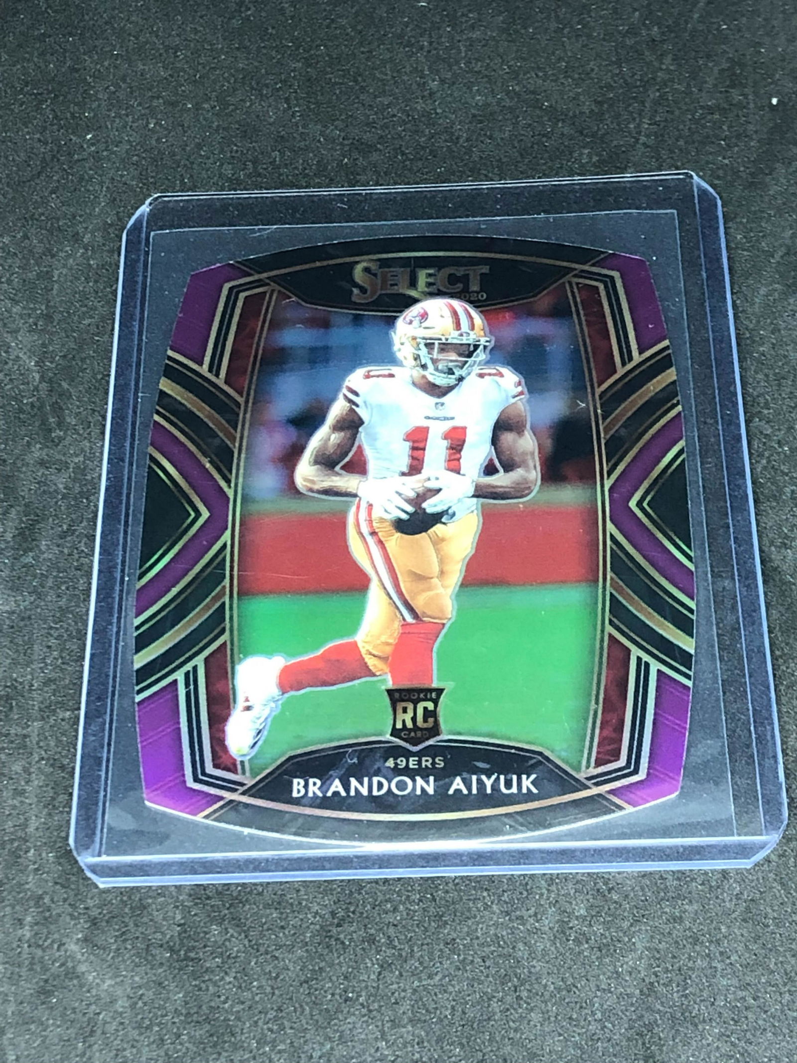 Brandon Aiyuk Panini Select Die Cut (1 of 1)