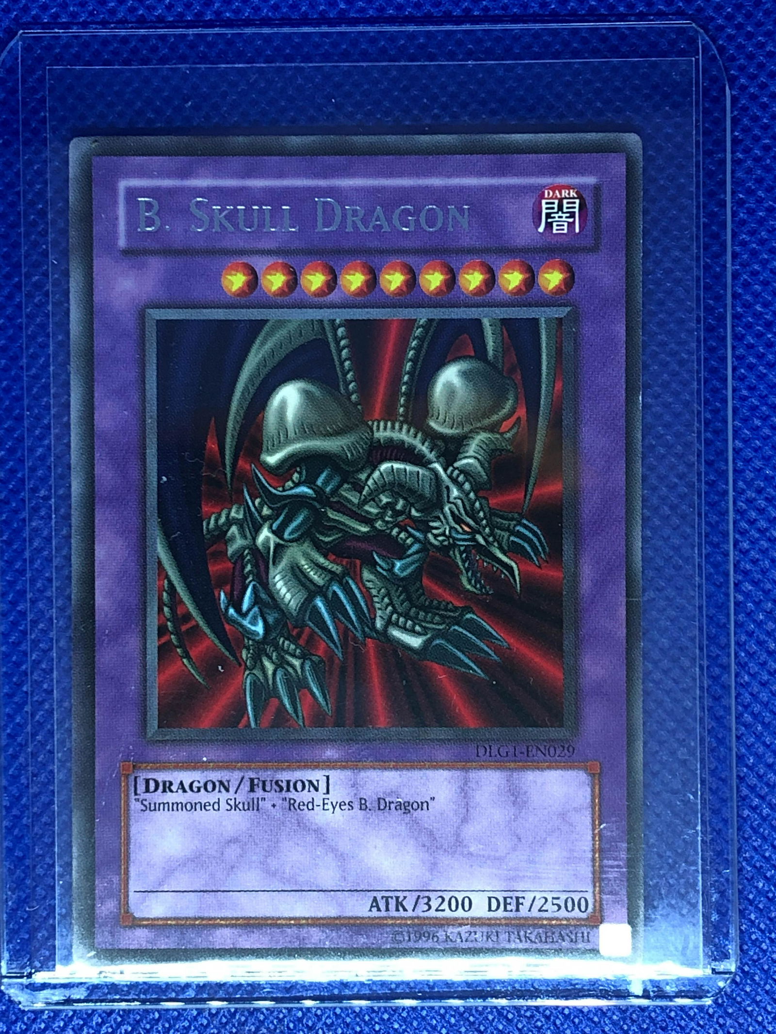 Red Eyes Black Skull Dragon Yugioh Card (1 of 1)