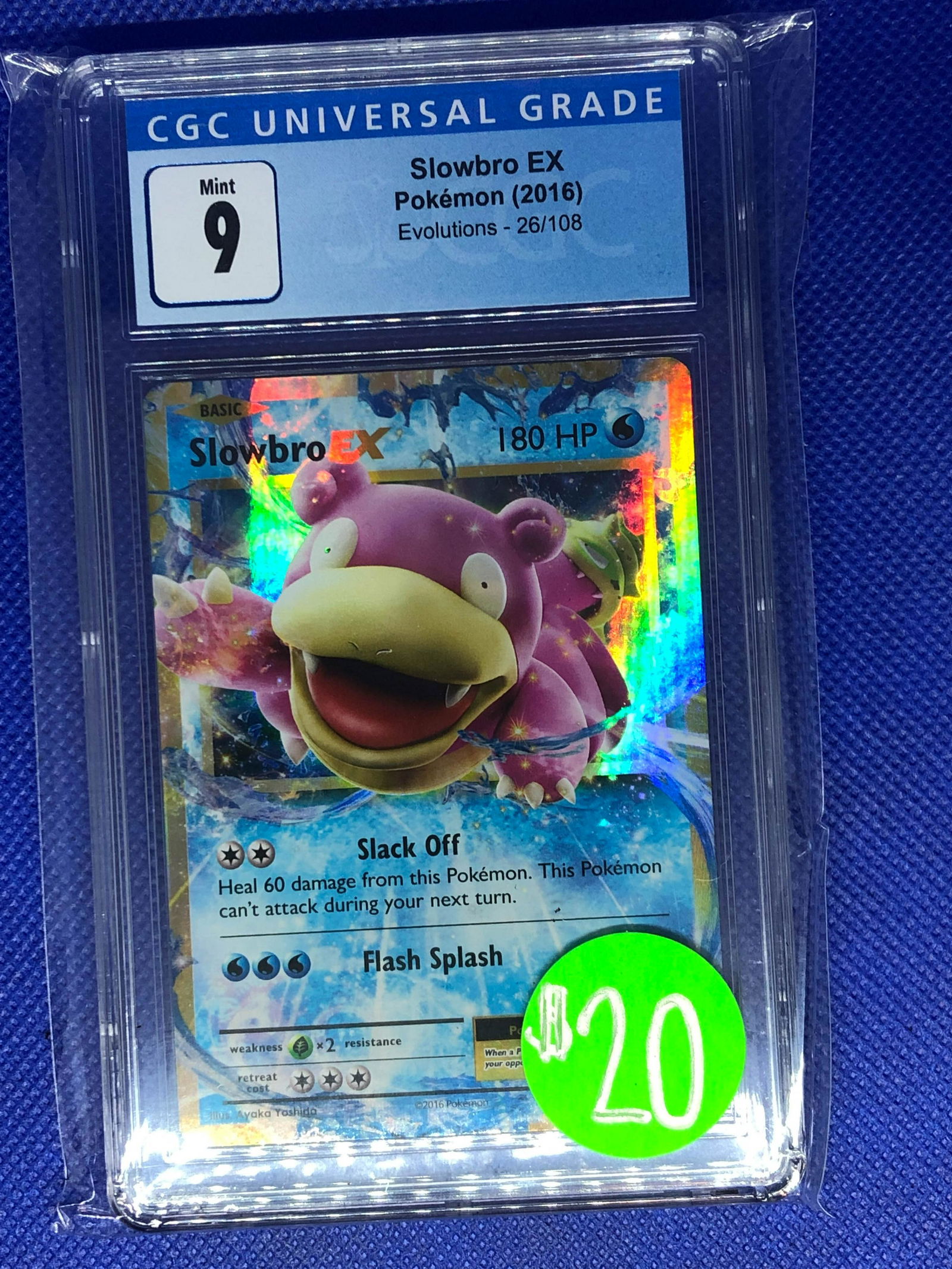 Slowbro EX CGC 9 (1 of 1)