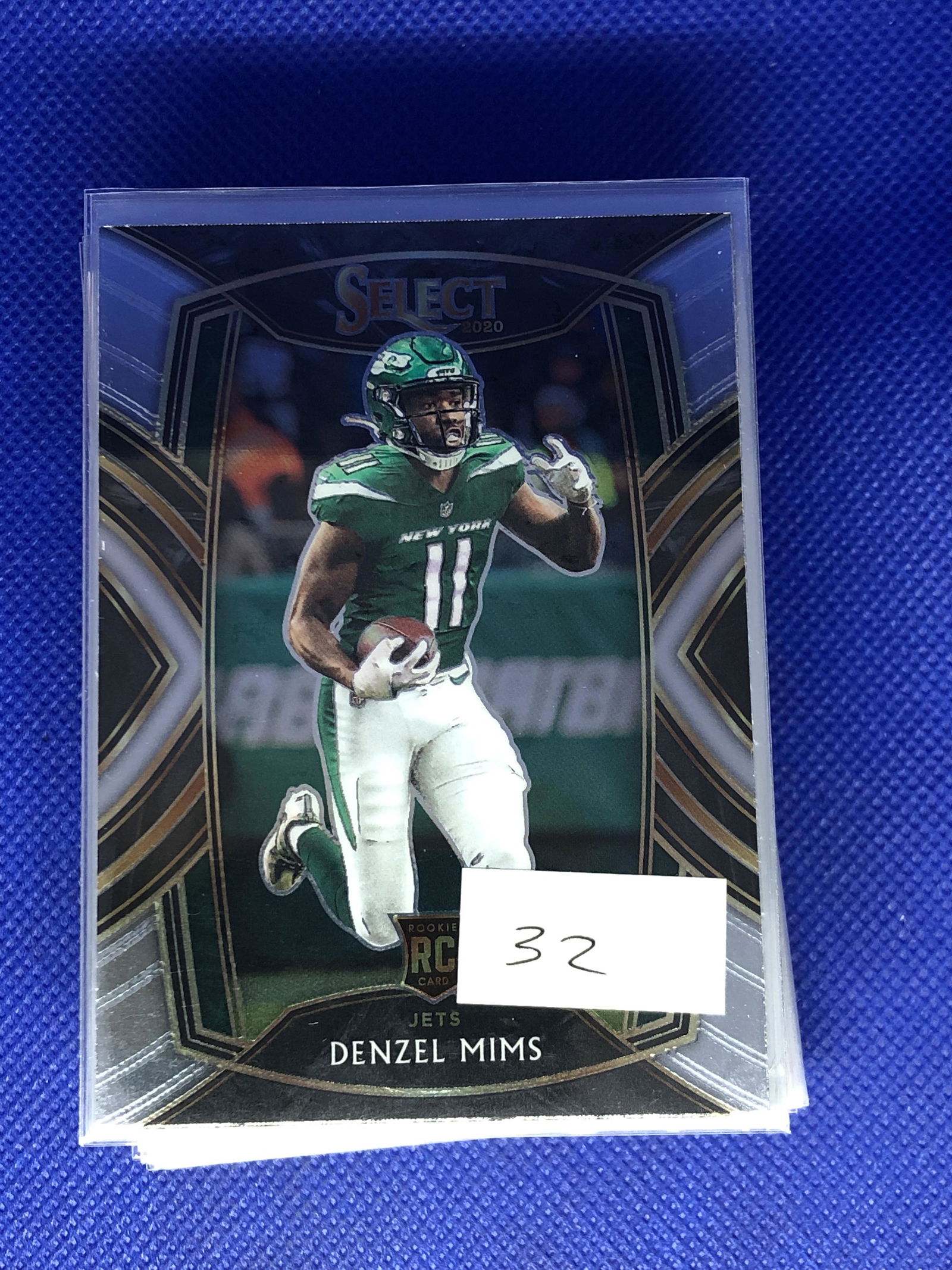 Denzel Mims Panini Select Rookie (1 of 1)