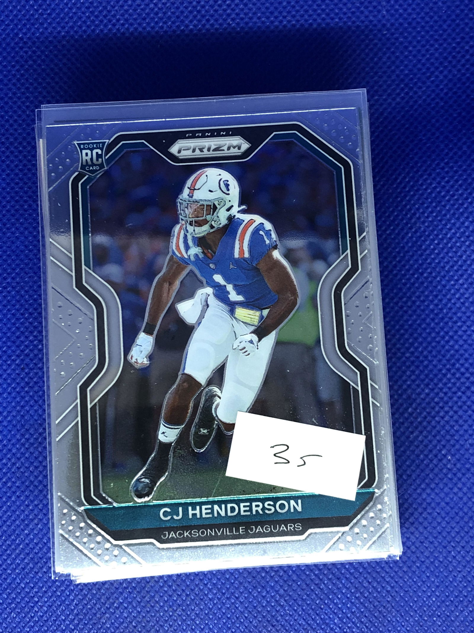 CJ Henderson Panini Prizm Rookie (1 of 1)