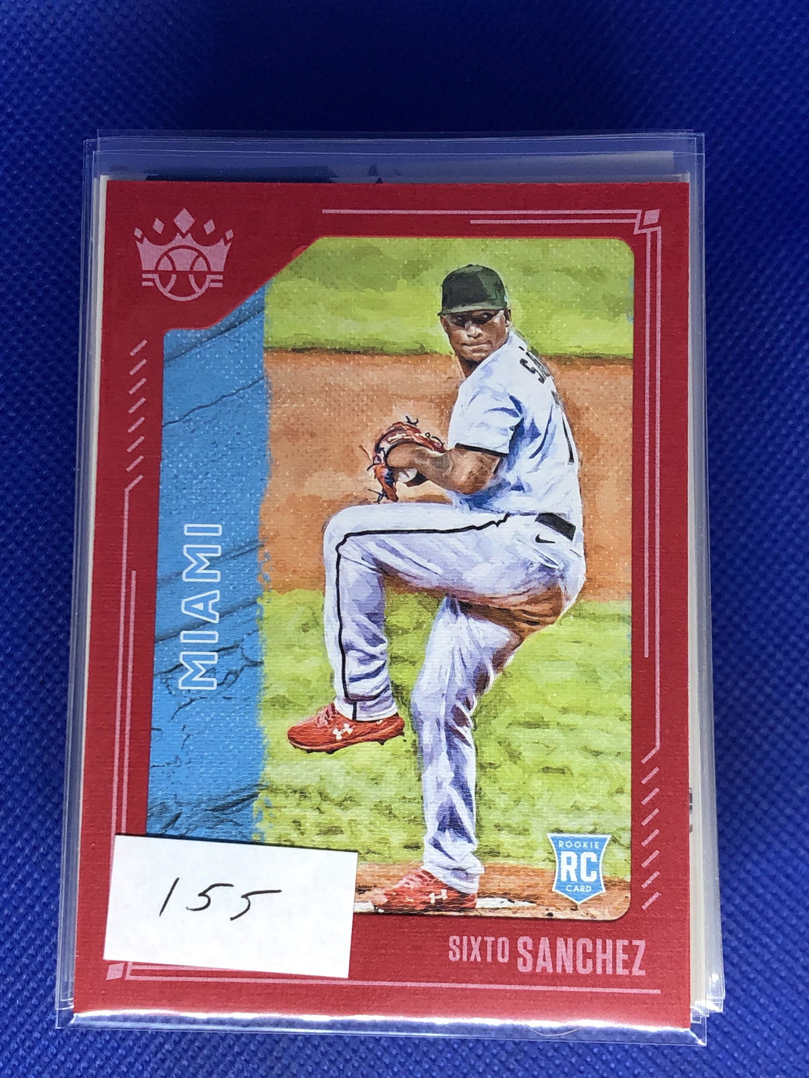 Sixto Sanchez Panini Diamond Kings Rookie Red Border (1 of 1)