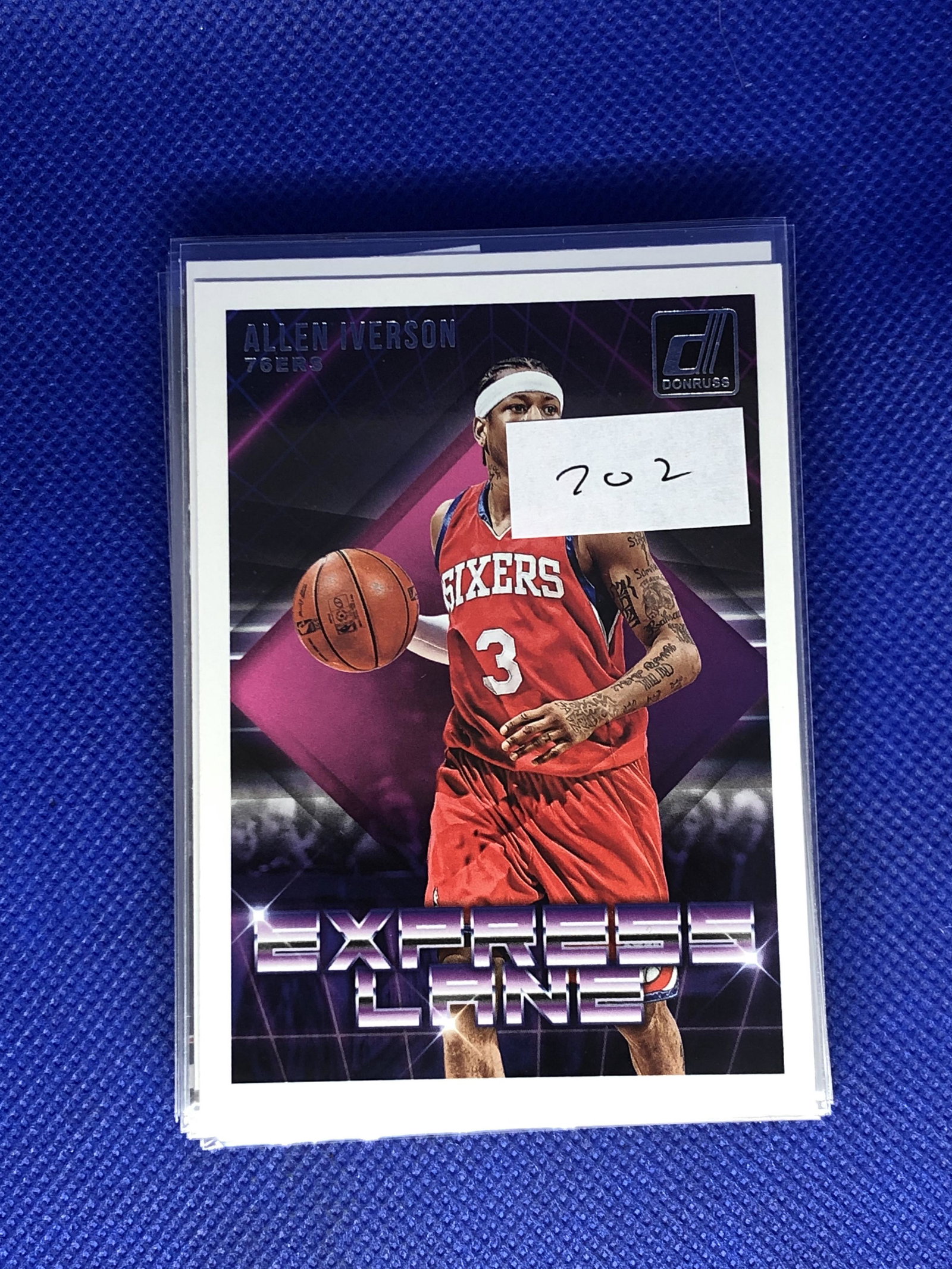 Allen Iverson Donruss Express Lane: Sports Trading Card
