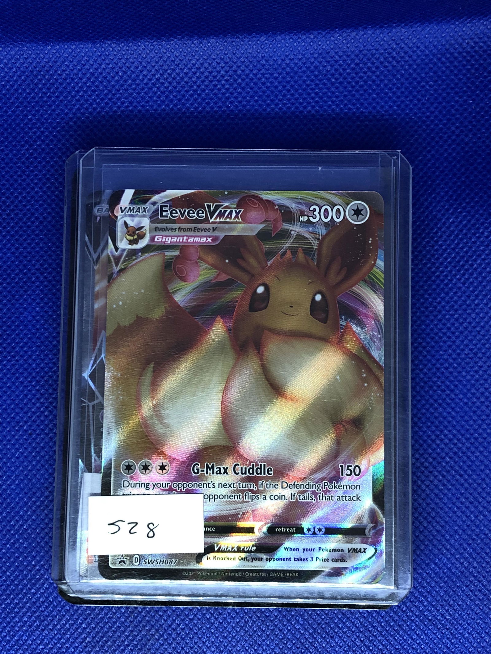 Eevee VMAX Pokemon Card (1 of 1)