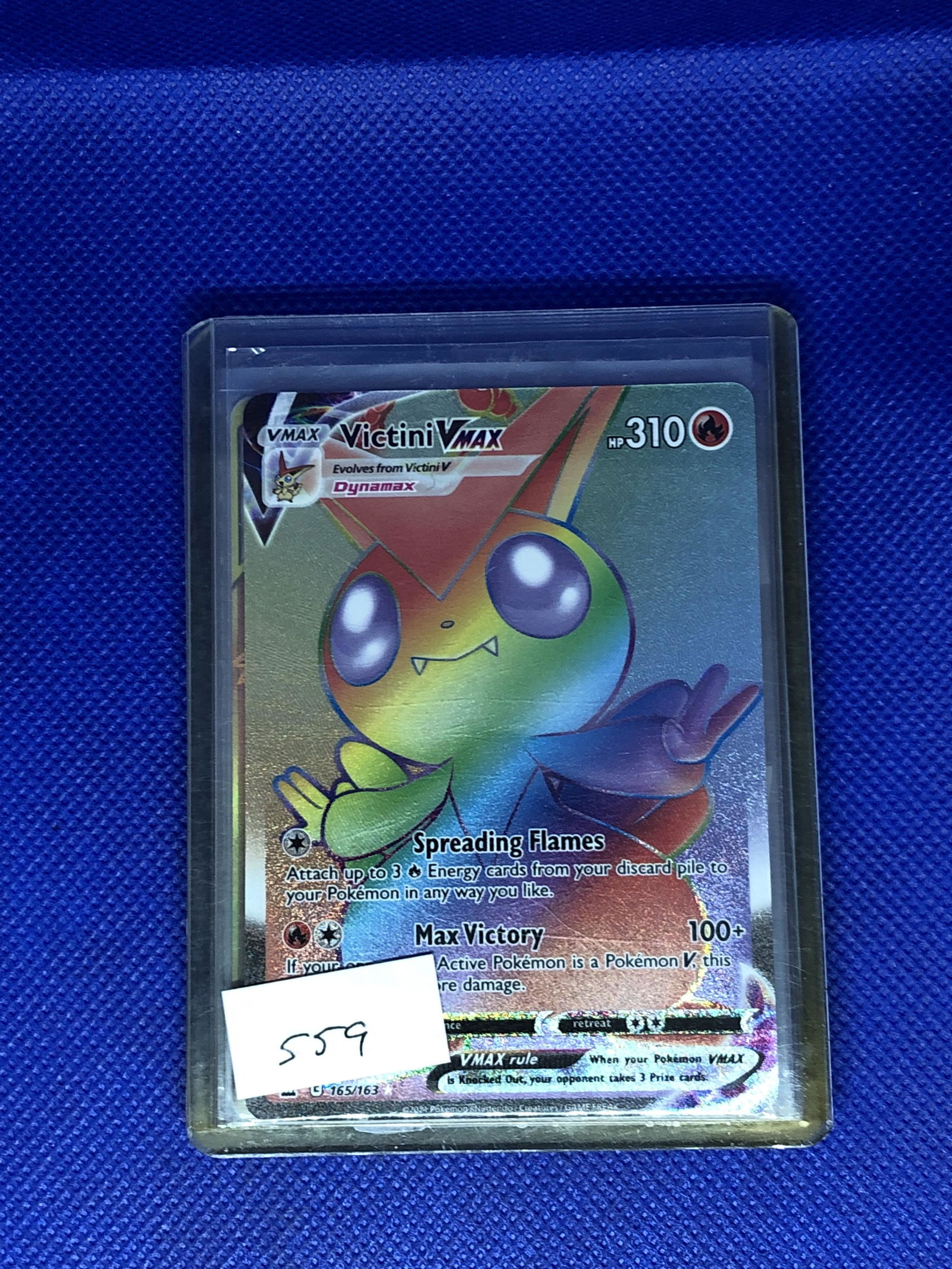 Victini VMAX Full Art Rainbow (1 of 1)