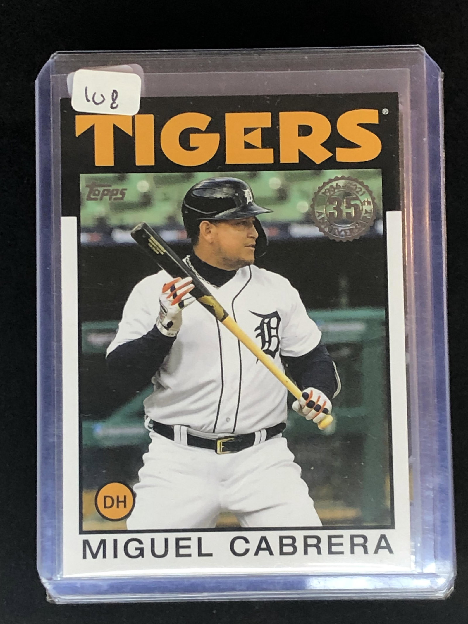 Miguel Cabrera Topps 35th Anniversary (1 of 1)