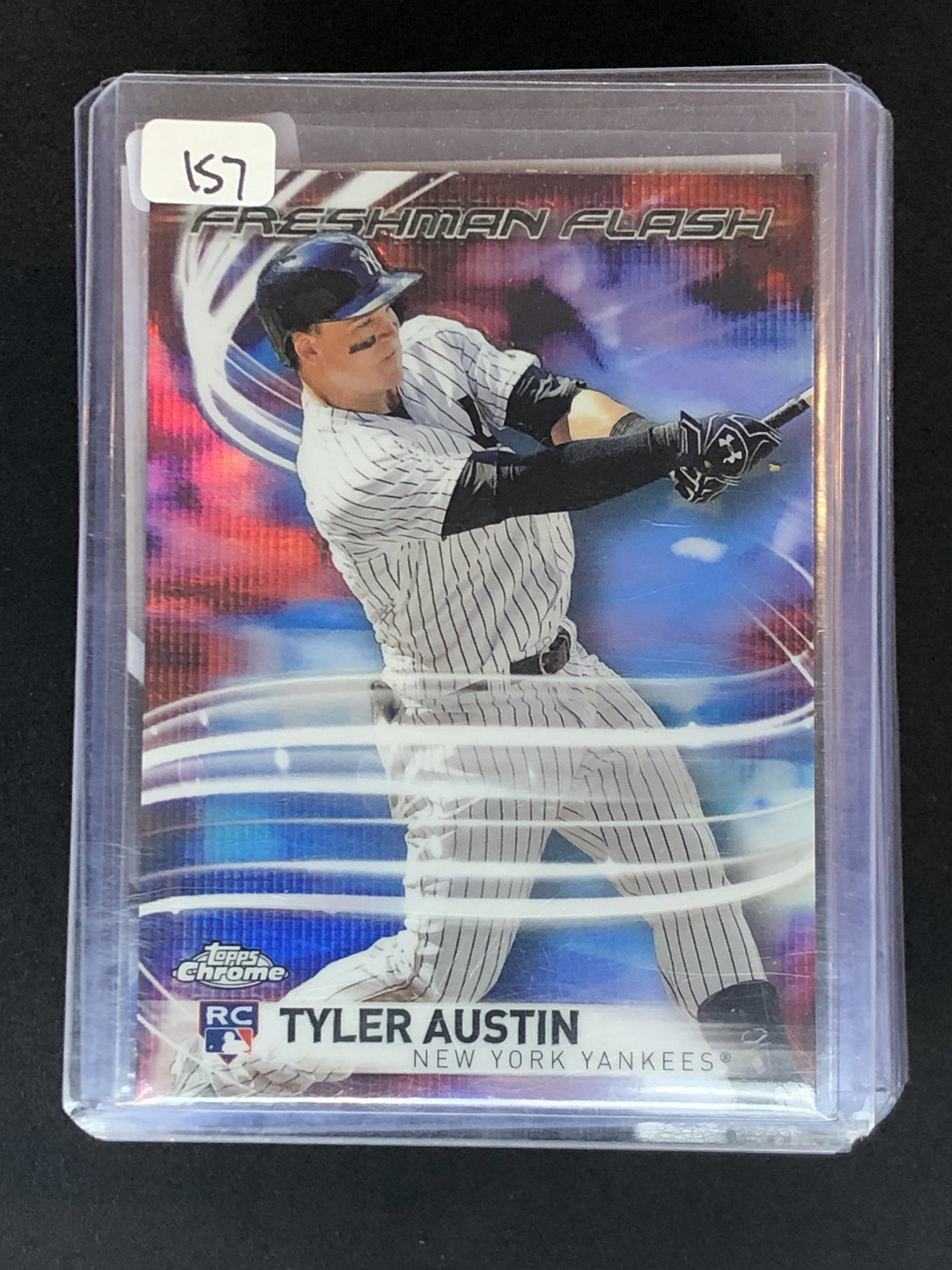 Tyler Austin Topps Chrome Freshman Flash Rookie (1 of 1)