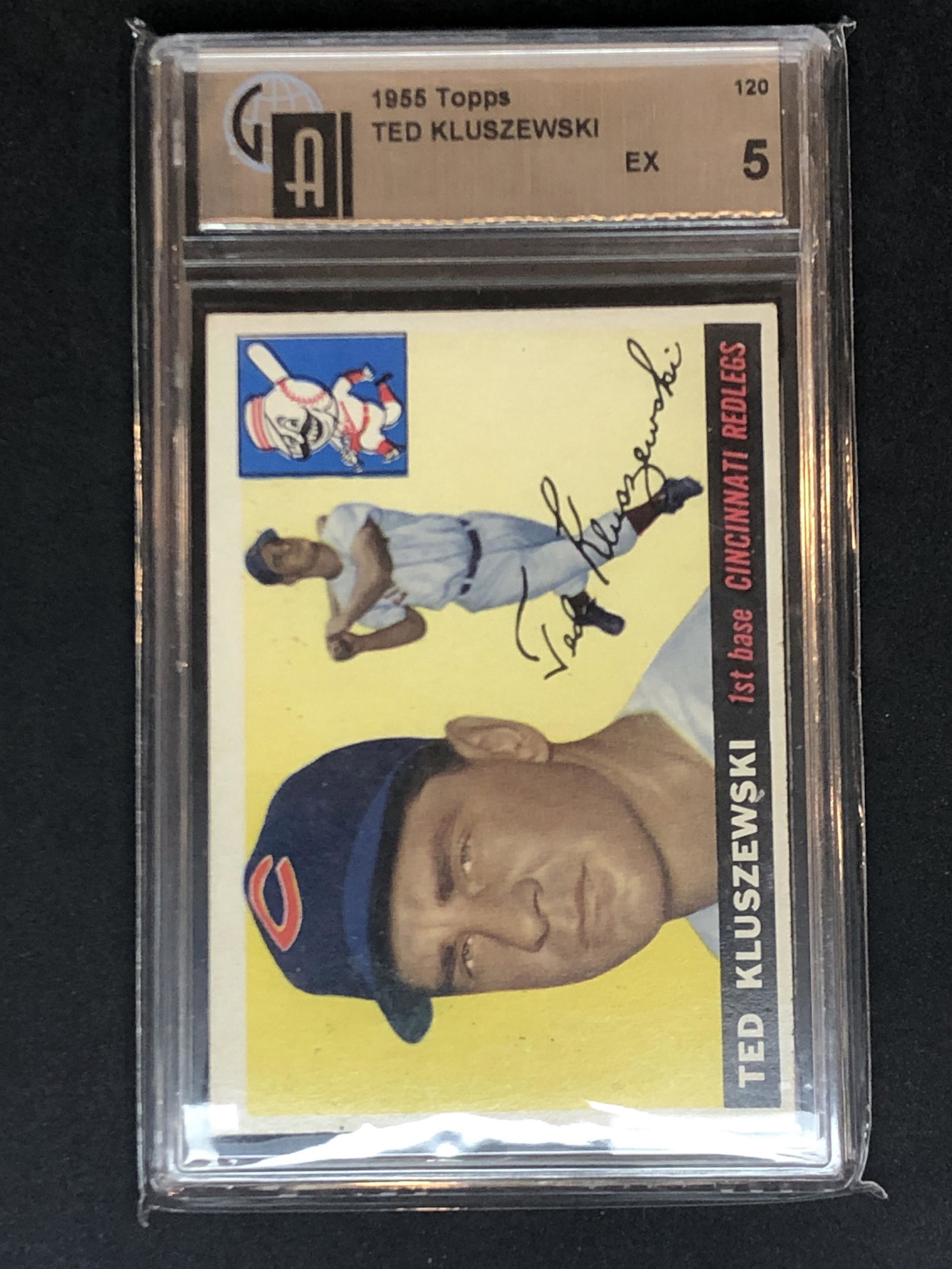Ted Kluszewski Topps Graded 5 (1 of 1)
