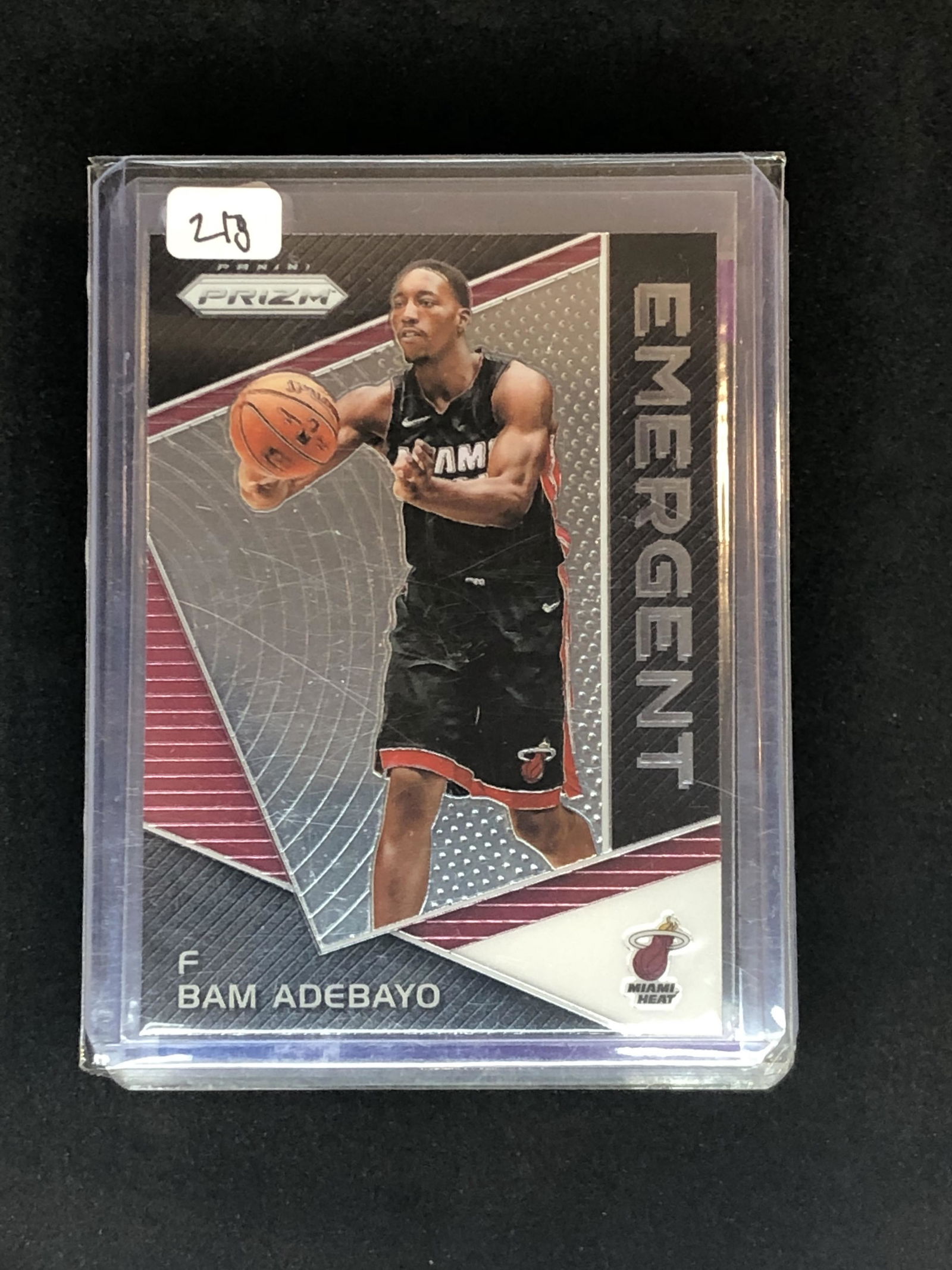 Bam Adebayo Panini Prizm Emergent Rookie (1 of 1)