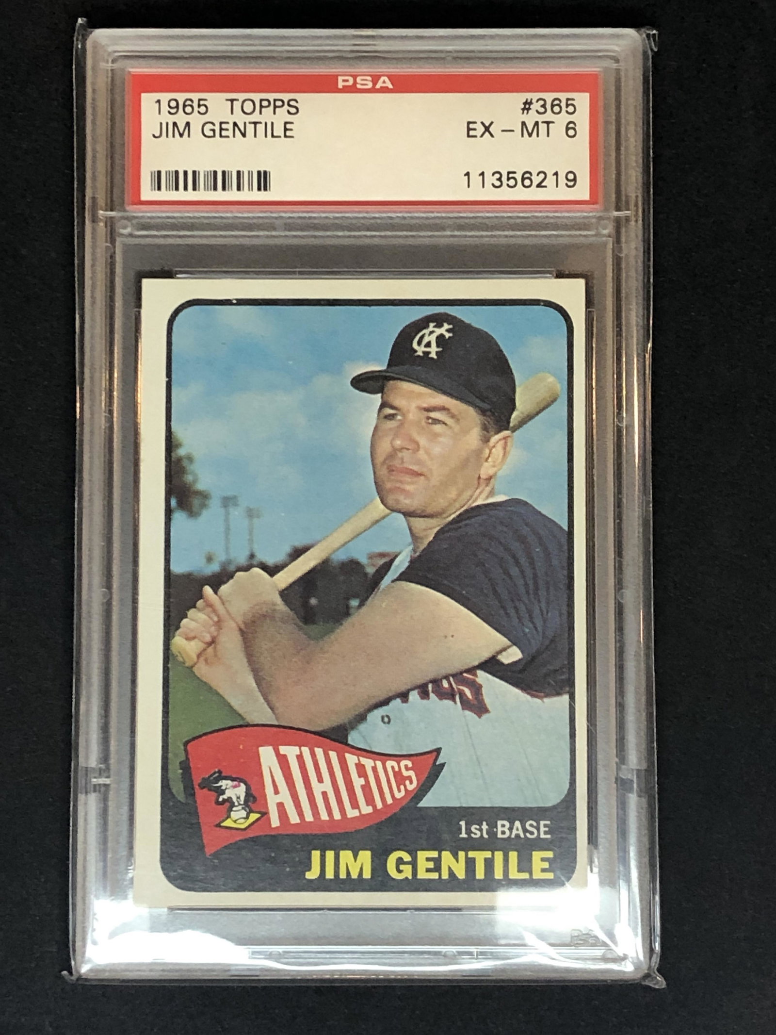 Jim Gentile Topps PSA 6 (1 of 1)
