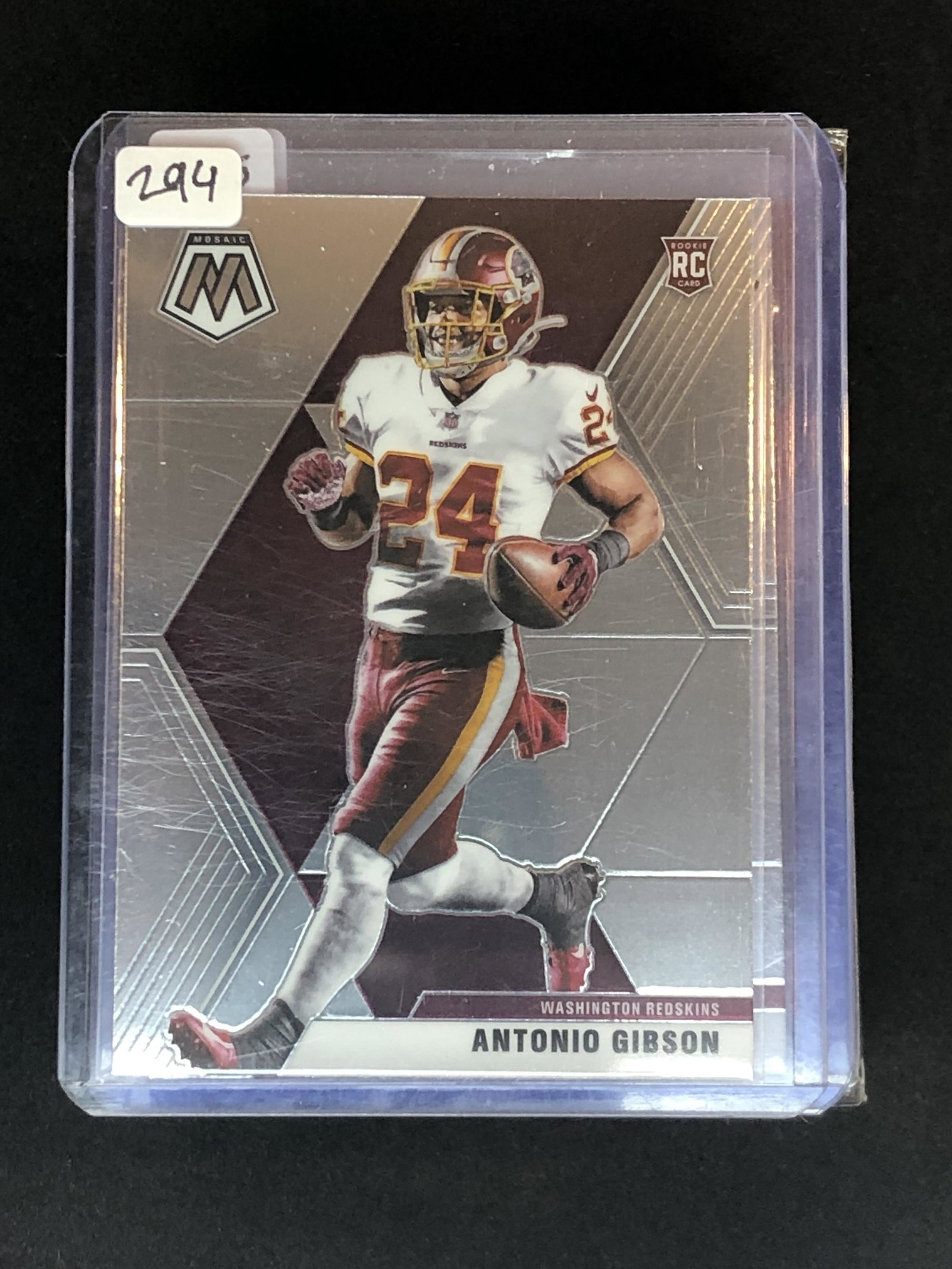 Antonio Gibson Panini Mosaic Rookie: Sports Trading Card