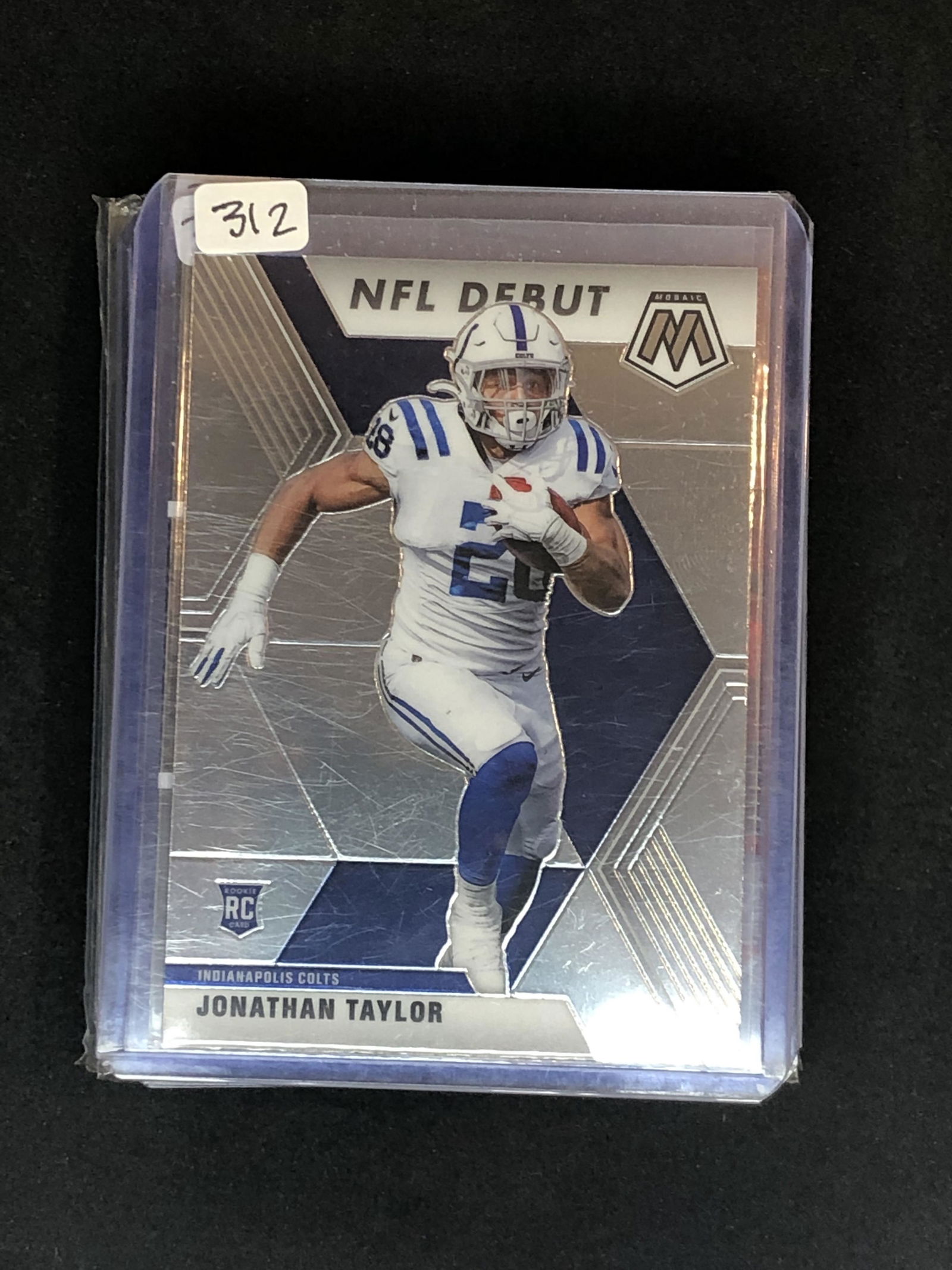 Jonathan Taylor Panini Mosaic Rookie (1 of 1)