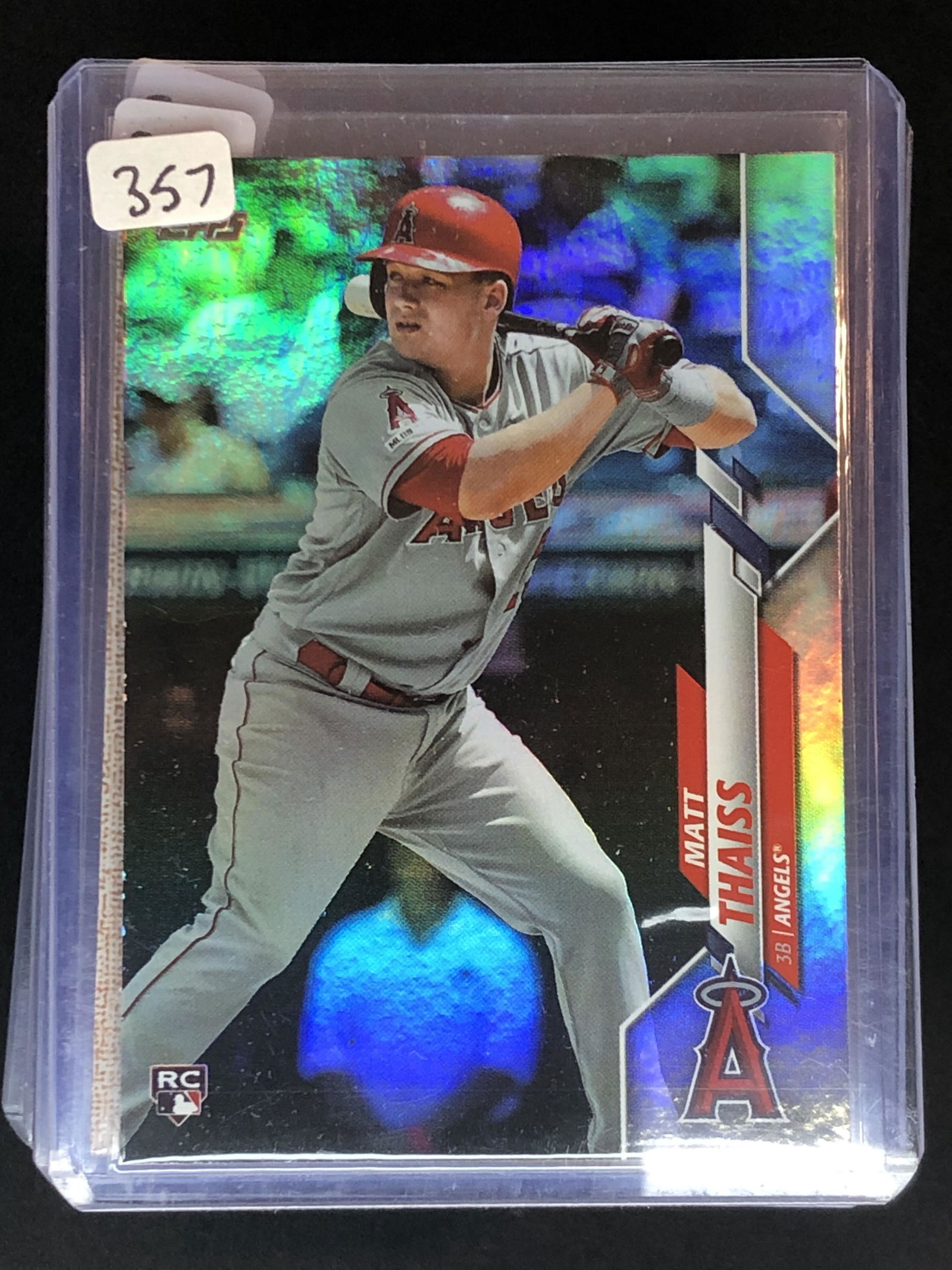 Matt Thaiss Topps Rookie (1 of 1)