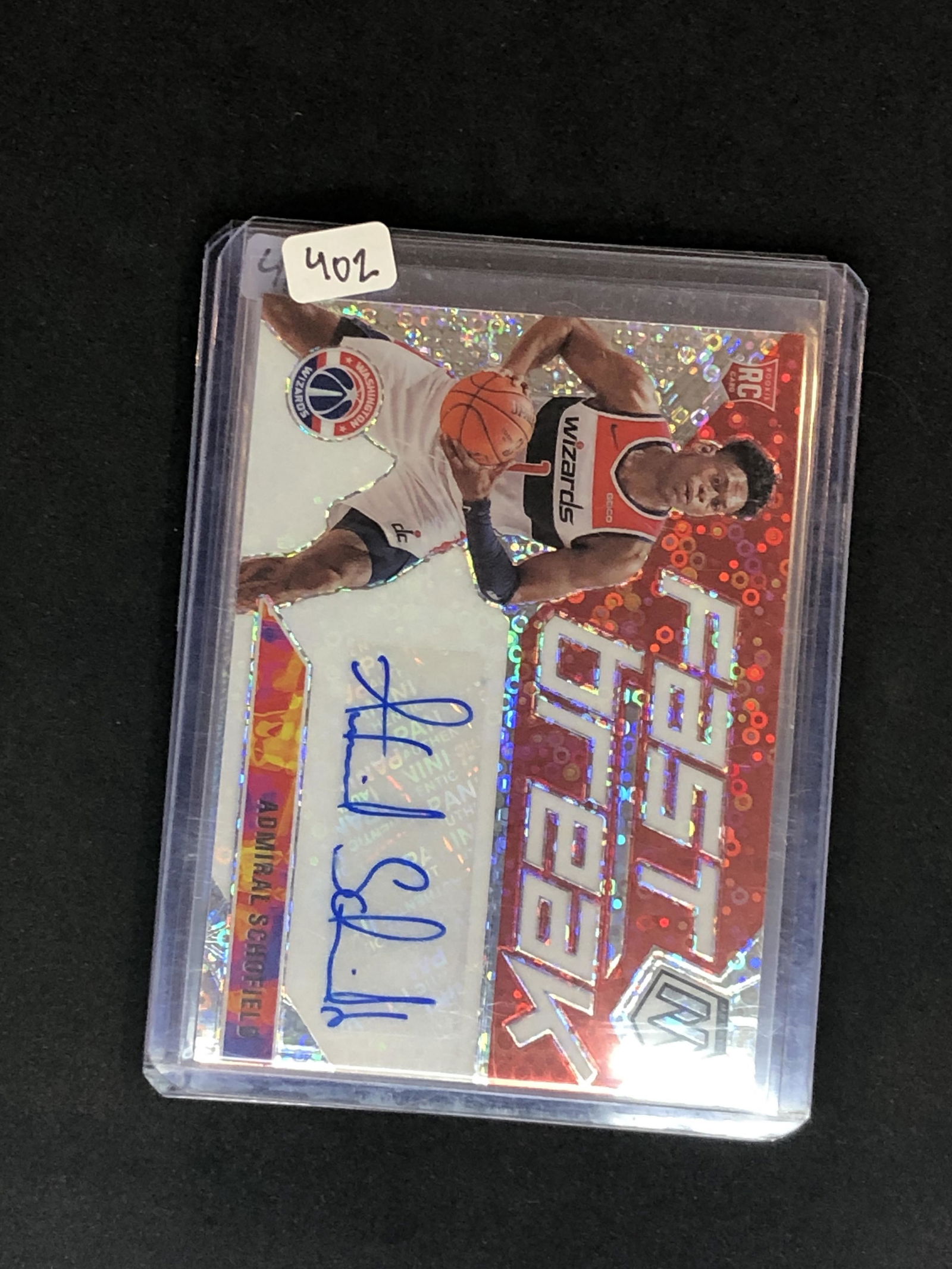 Admiral Schofield Panini Mosaic Fast Break Auto (1 of 1)