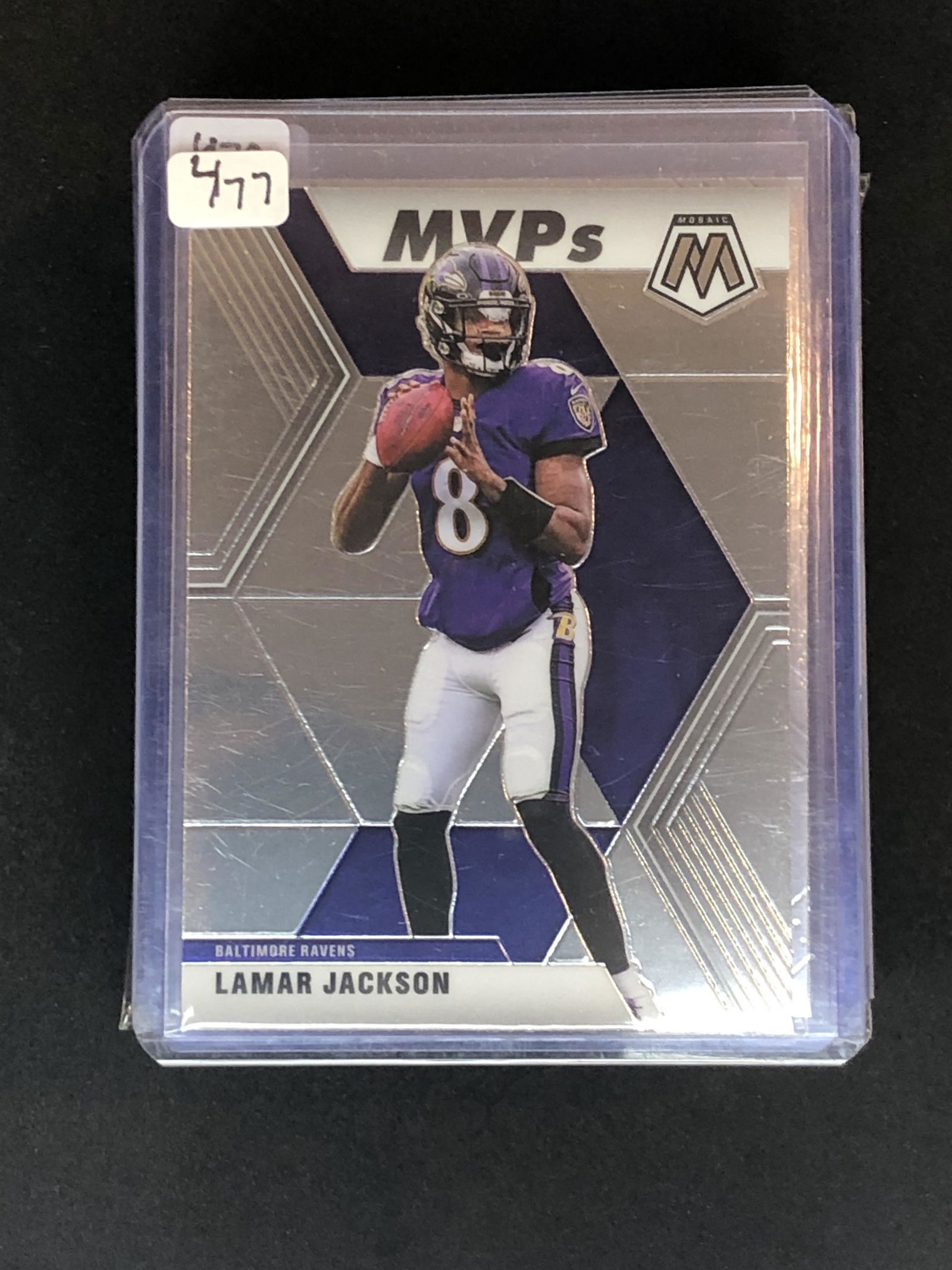 Lamar Jackson MVP Panini Mosaic (1 of 1)