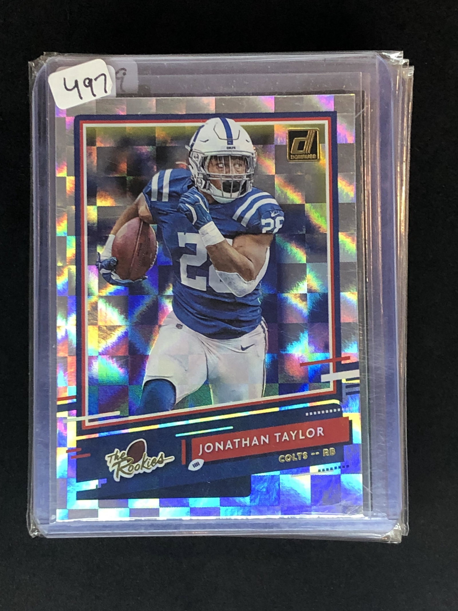 Jonathan Taylor Donruss The Rookies: Sports Trading Card
