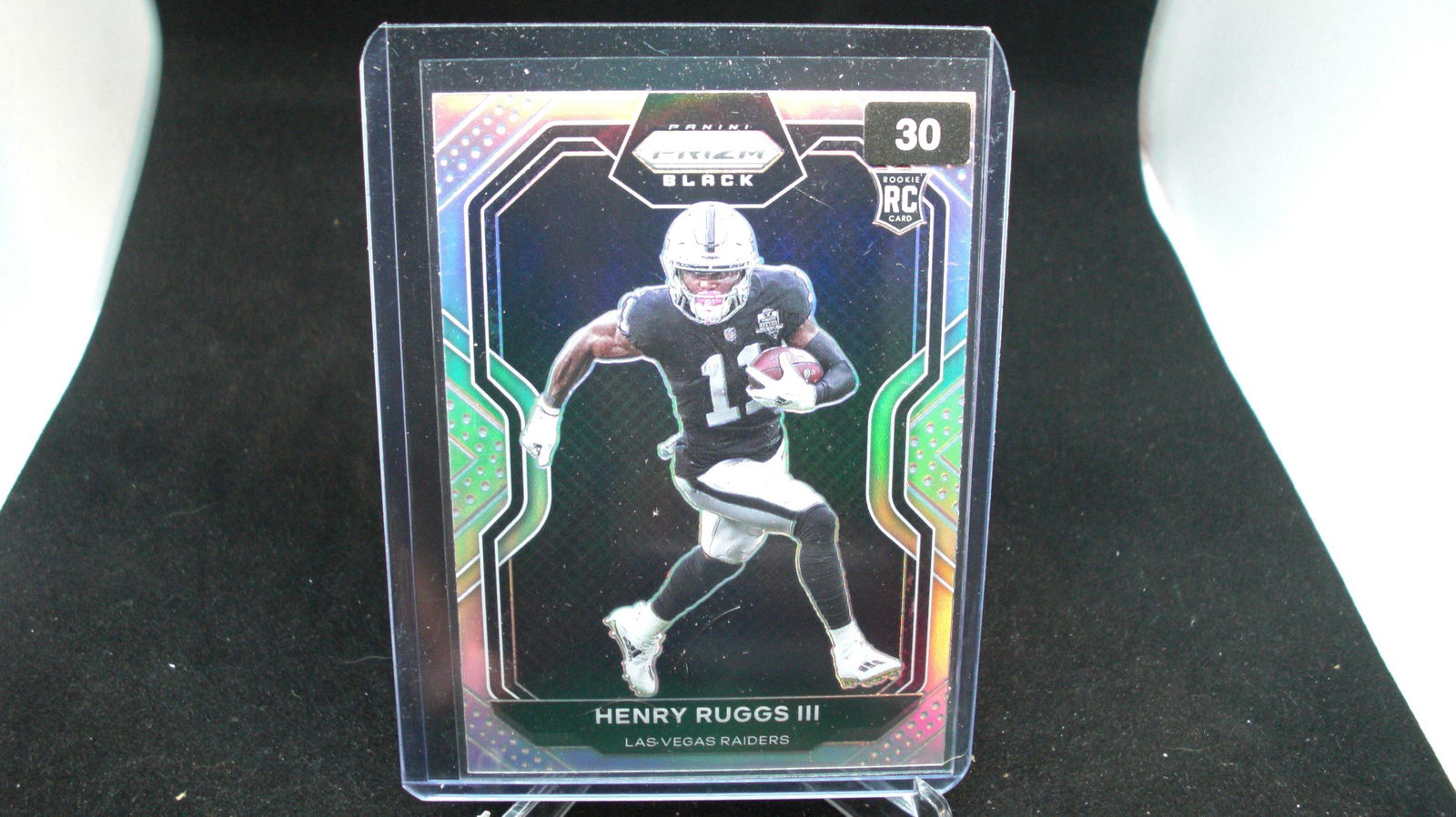 henry ruggs prizm black rookie (1 of 1)