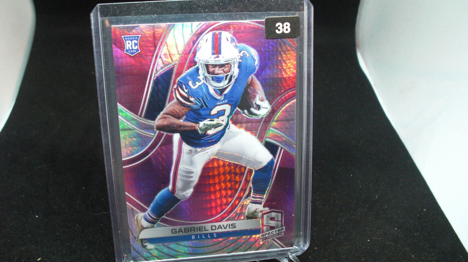 gabriel davis spectra rookie puple #2/25 (1 of 1)