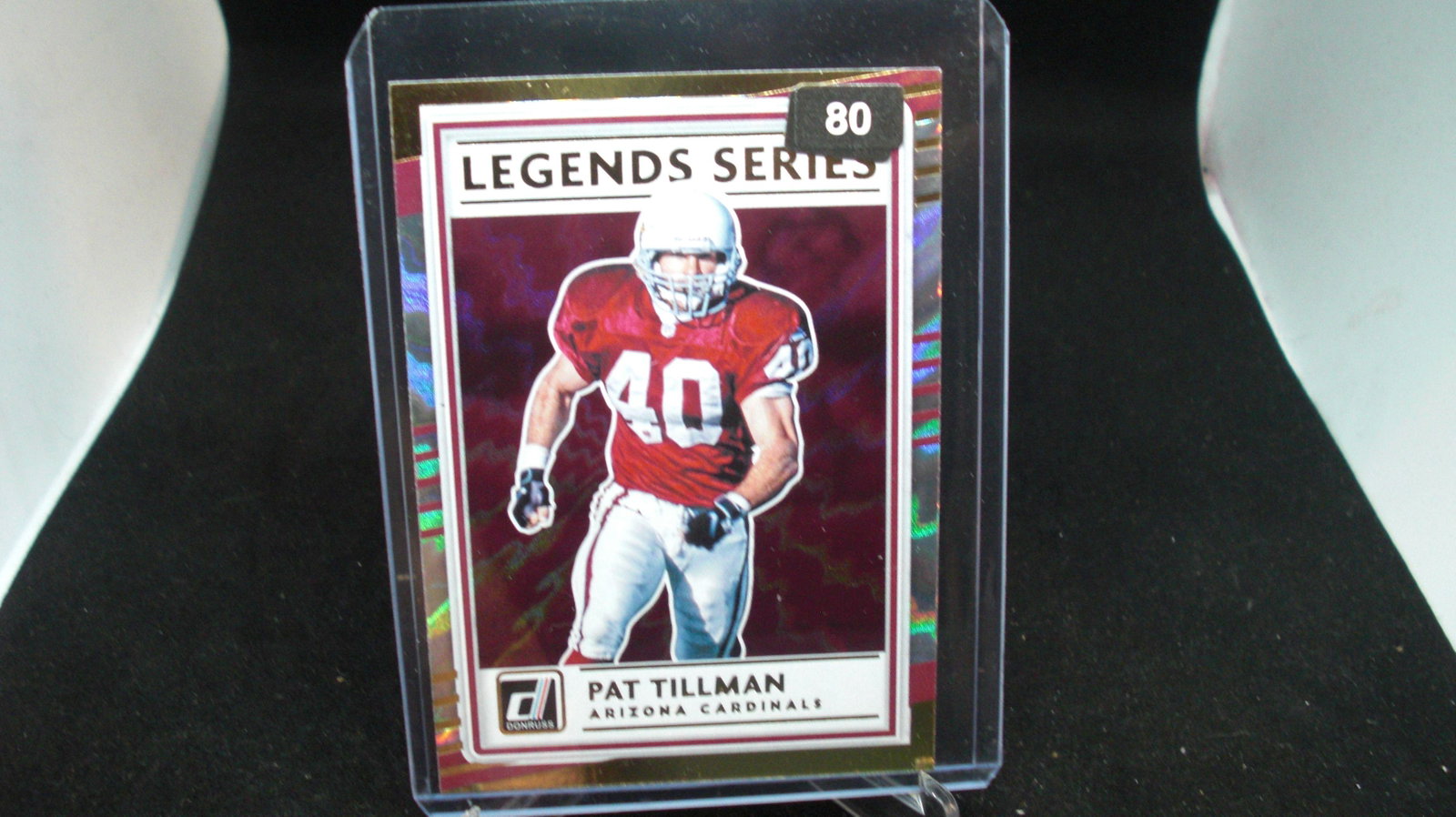 PAT TILLMAN AMERICAN HERO: in top loader