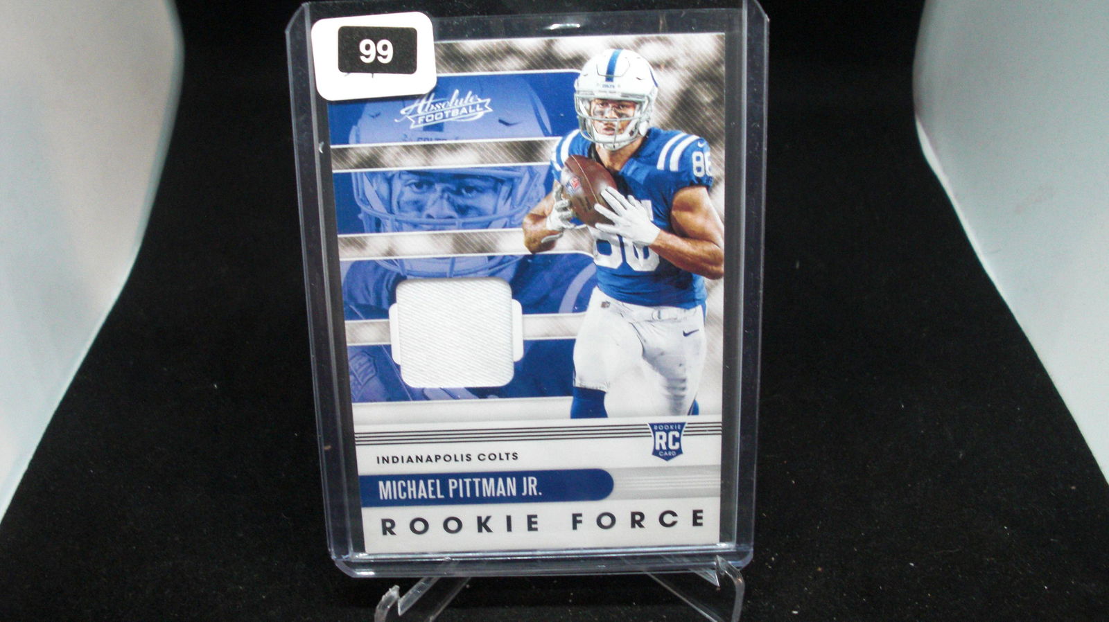 MICHAEL PITTMAN JR. ROOKIE JERSEY CARD (1 of 1)