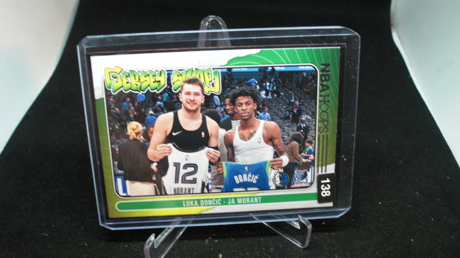 LUKA DONCIC JA MORANT JERSEY SWAP (1 of 1)