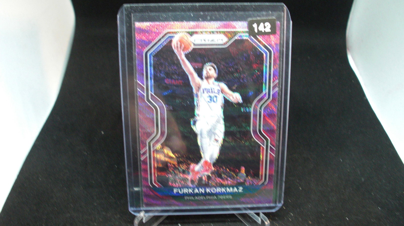 FURKAN KORKMAZ PURPLE WAVE PRIZM: in top loader
