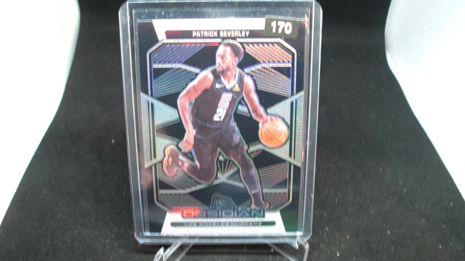 PATRICK BEVERLY OBSIDIAN: in top loader