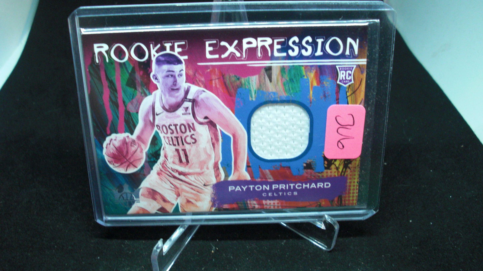 PAYTON PRITCHARD ROOKIE JERSEY CARD (1 of 1)