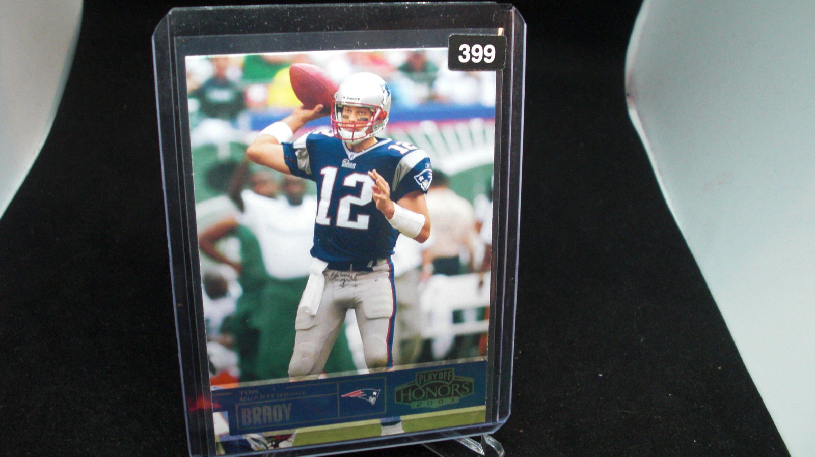 2003 PLAYOF HONORS TOM BRADY CARD (1 of 1)