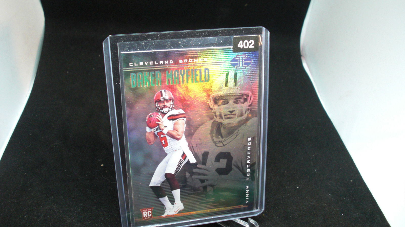 BAKER MAYFIELD ROOKIE CARD (1 of 1)