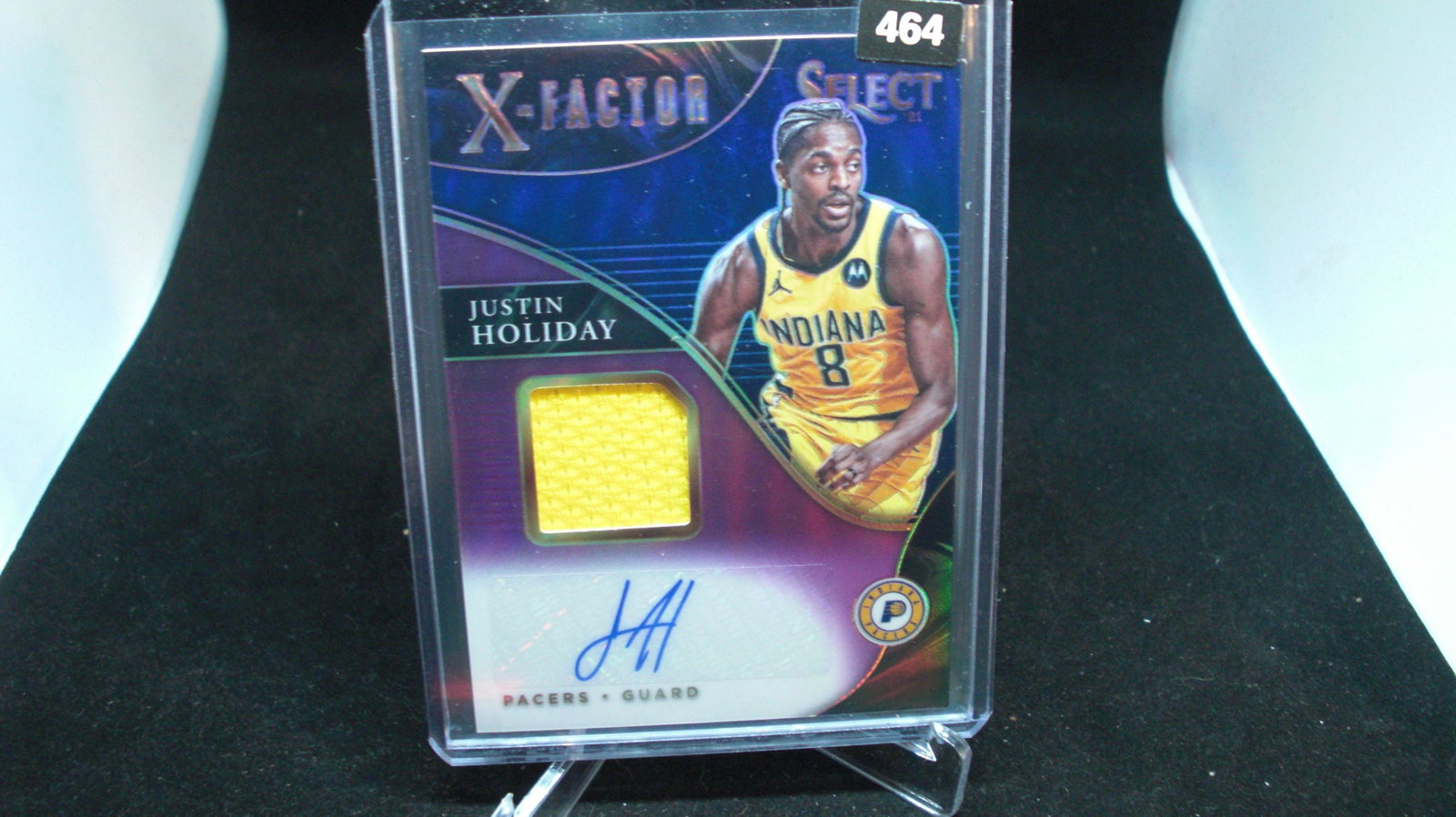 JUSTIN HOLIDAY SELECT PATCH AUTO05/99: in top loader