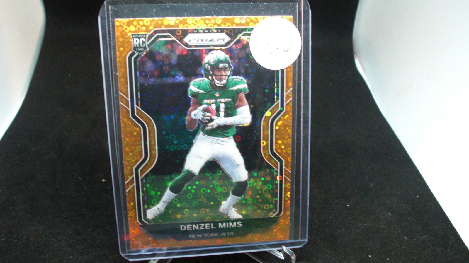 ORANGE DISCO PRIZM DENZEL MIMS ROOKIE CARD (1 of 1)