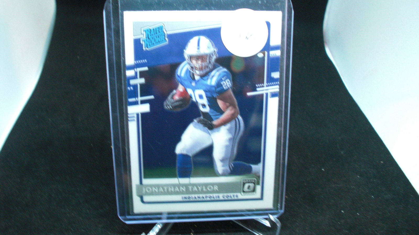 OPTIC JONATHAN TAYLOR RATED ROOKIE CARD (1 of 1)