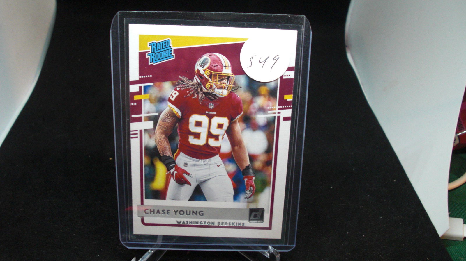 CHASE YOUNG RATED ROOKIE CARD (1 of 1)