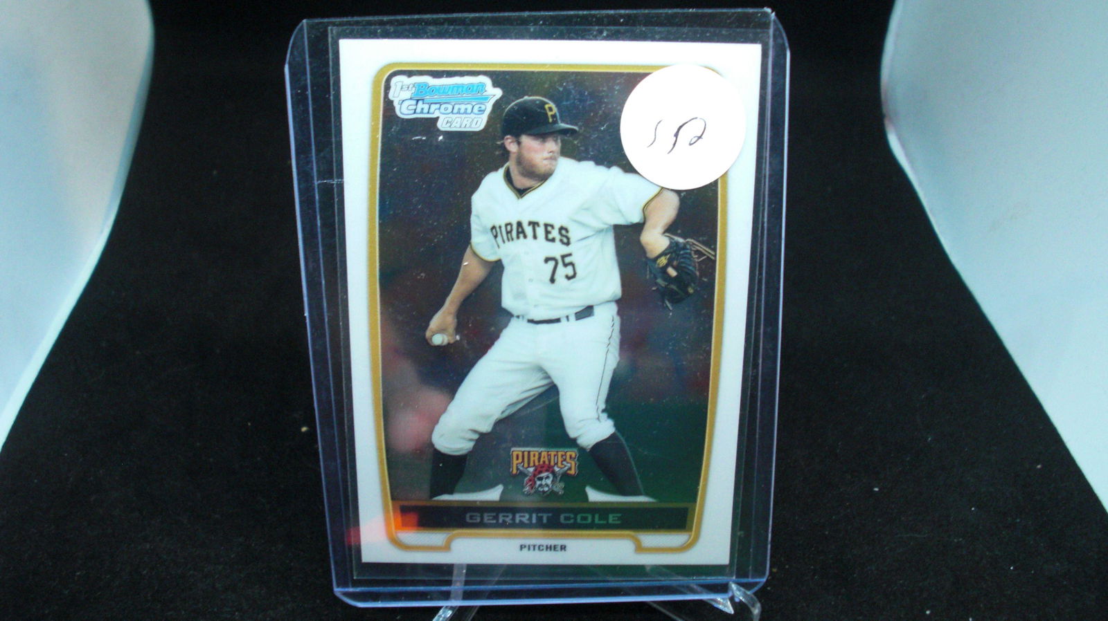 1ST BOWMAN CHROME GERRIT COLE ROOKIE CARD (1 of 1)