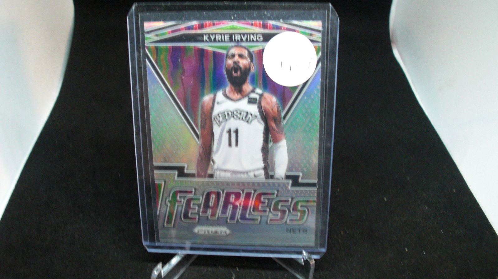 KYRIE IRVING FEARLESS SILVER PRIZM ROOKIE CARD (1 of 1)