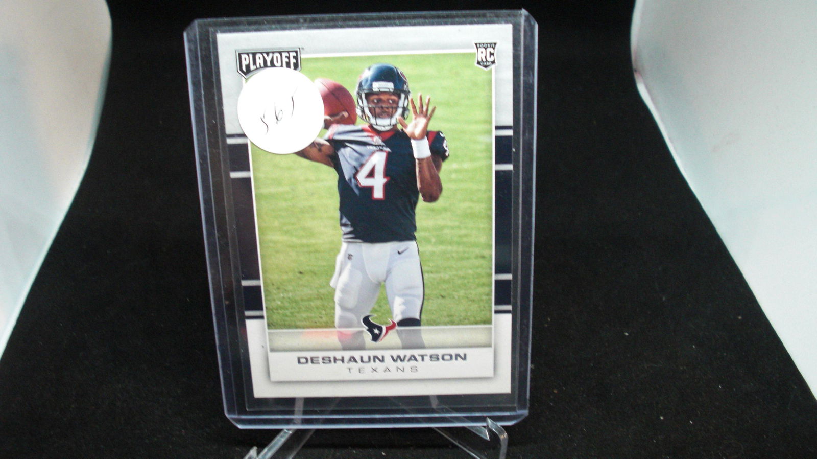 2017 PLAYOFF DESHAUN WATSON ROOKIE CARD (1 of 1)