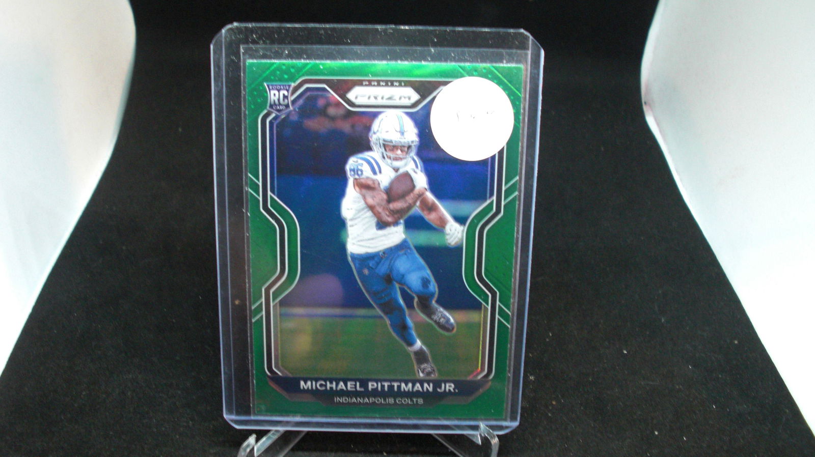 GREEN PRIZM MICHAEL PITTMAN JR ROOKIE CARD (1 of 1)